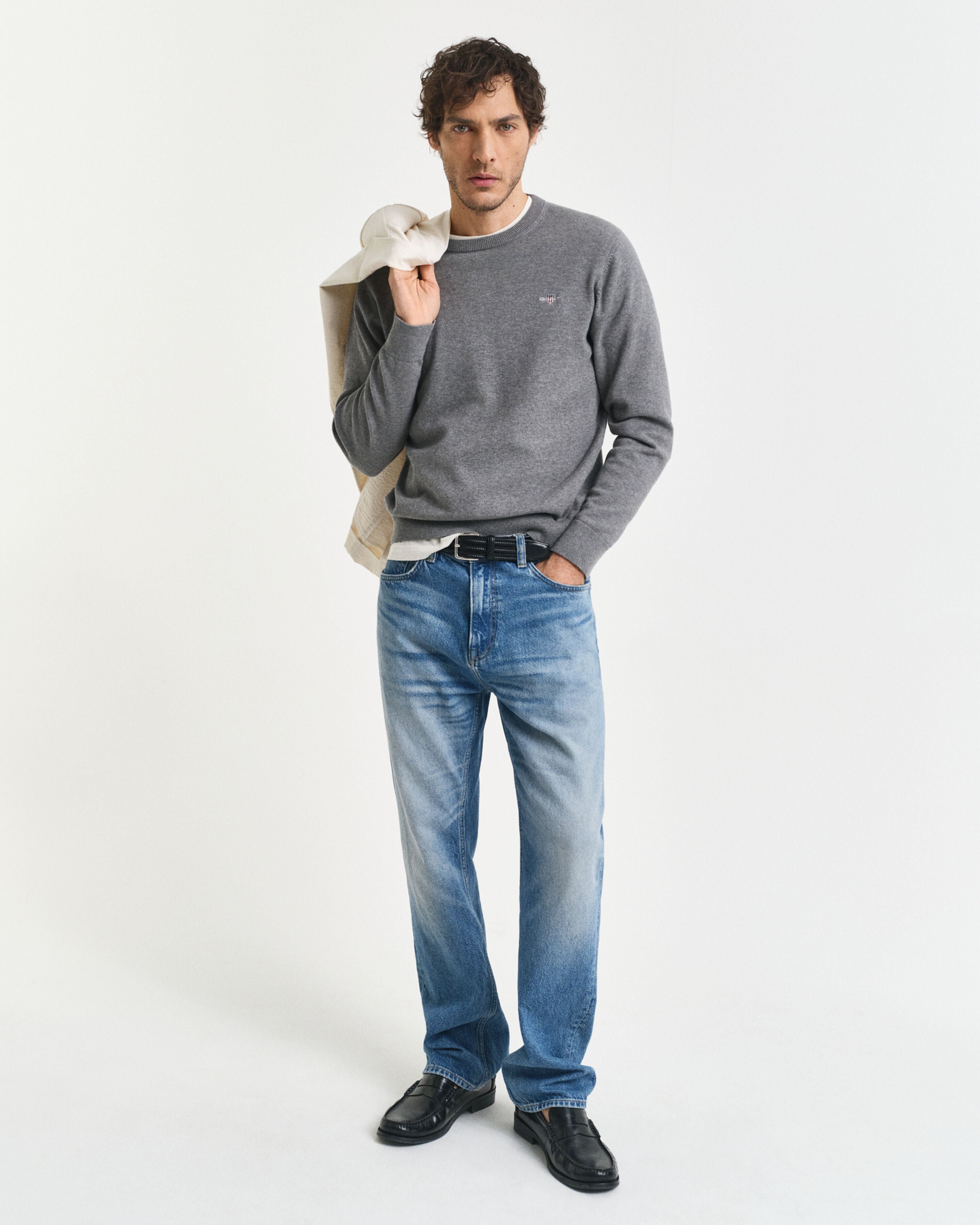 STRIK - CLASSIC COTTON C-NECK - - Hr Ravn