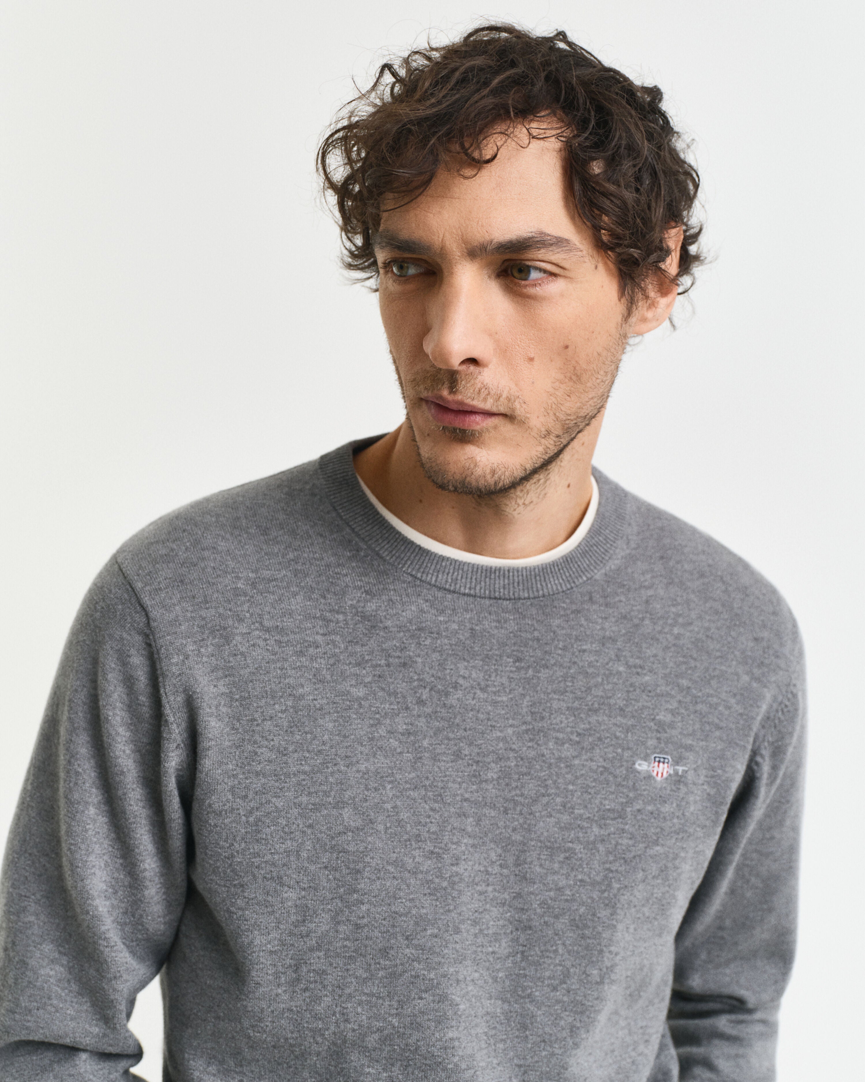 STRIK - CLASSIC COTTON C-NECK - - Hr Ravn