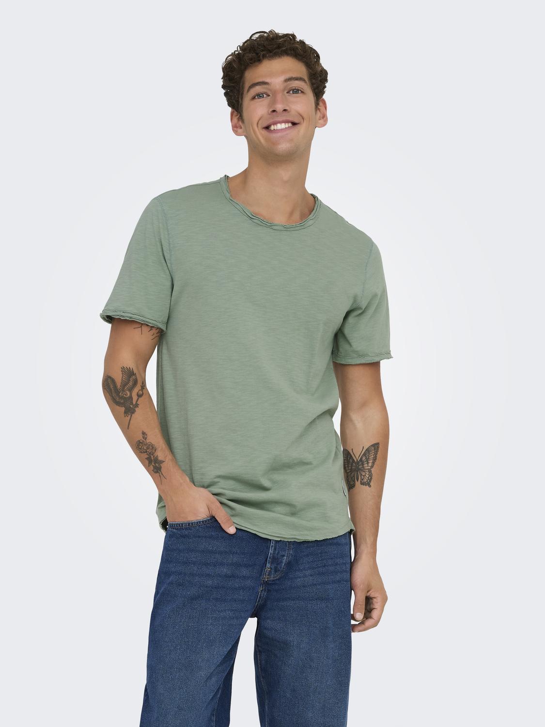 Wednesday Longy Ss T-skjorte Nf 7822 Noos