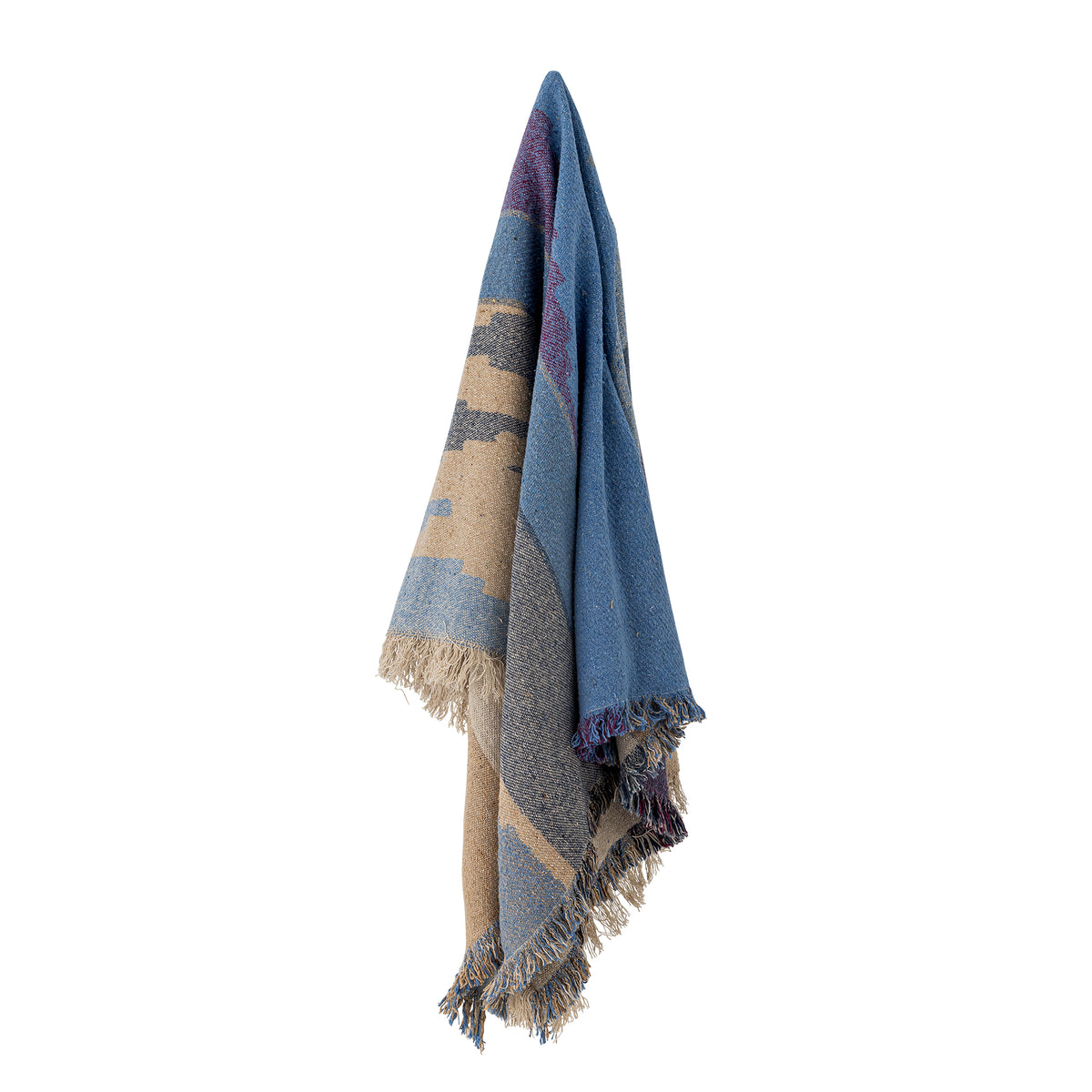 Maji Plaid, Multifarvet, Genanvendt Bomuld
