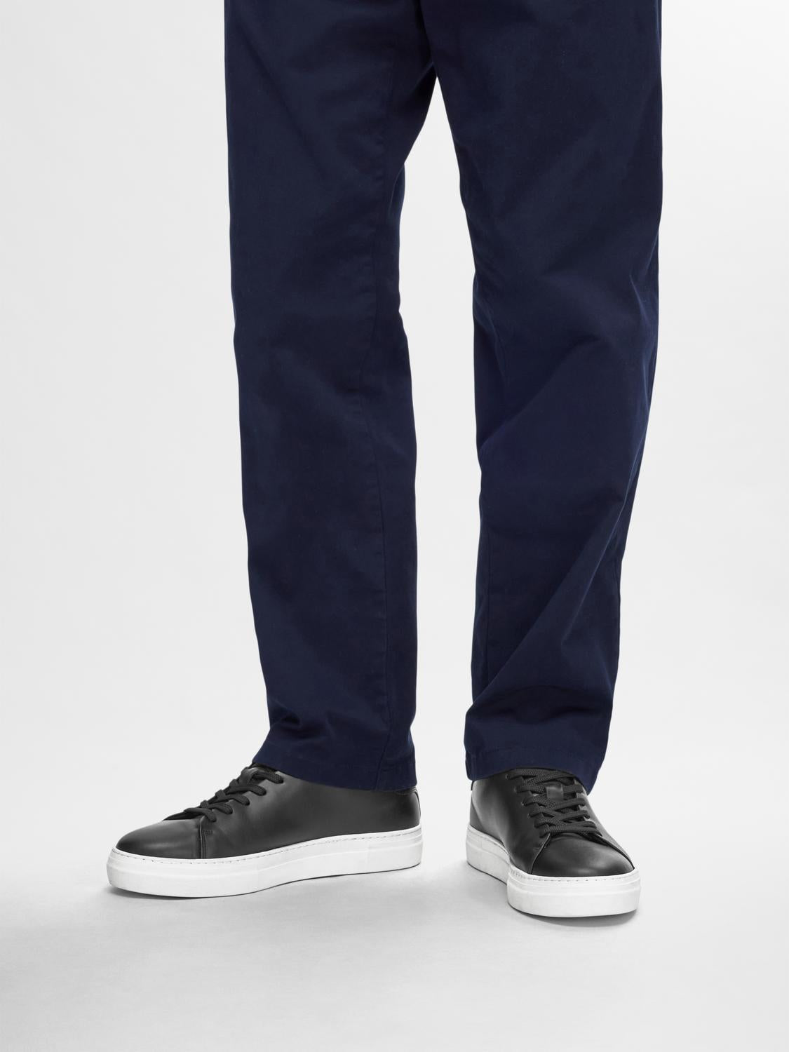 Sneakers - Slhdavid Chunky Leather Sneaker Noos - - Hr Ravn