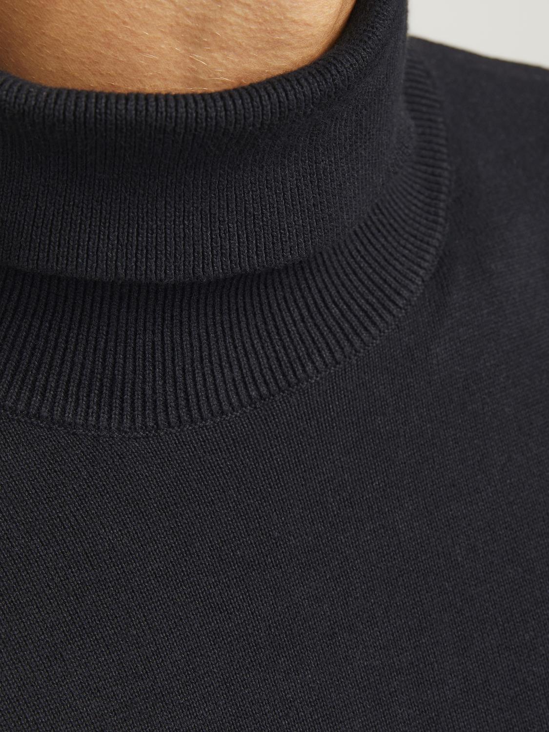 Pullovers - Jjebasic Knit Roll Neck Noos - - Hr Ravn