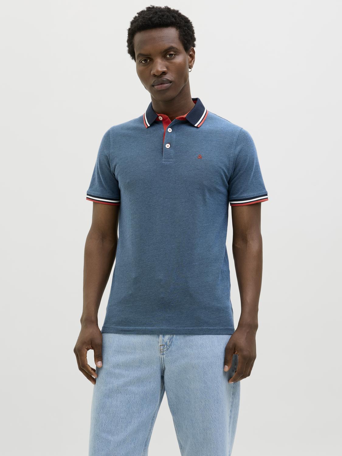 Polo Shirts - Jjepaulos Polo Ss 2Pk Mp Noos - - Hr Ravn