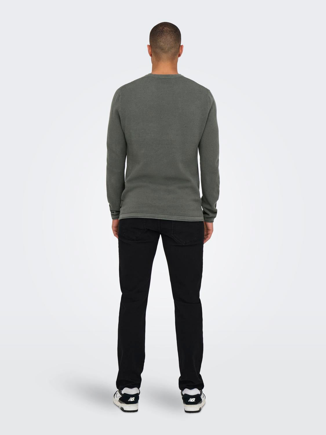 Onsfelix Reg 12 Crew Knit Noos