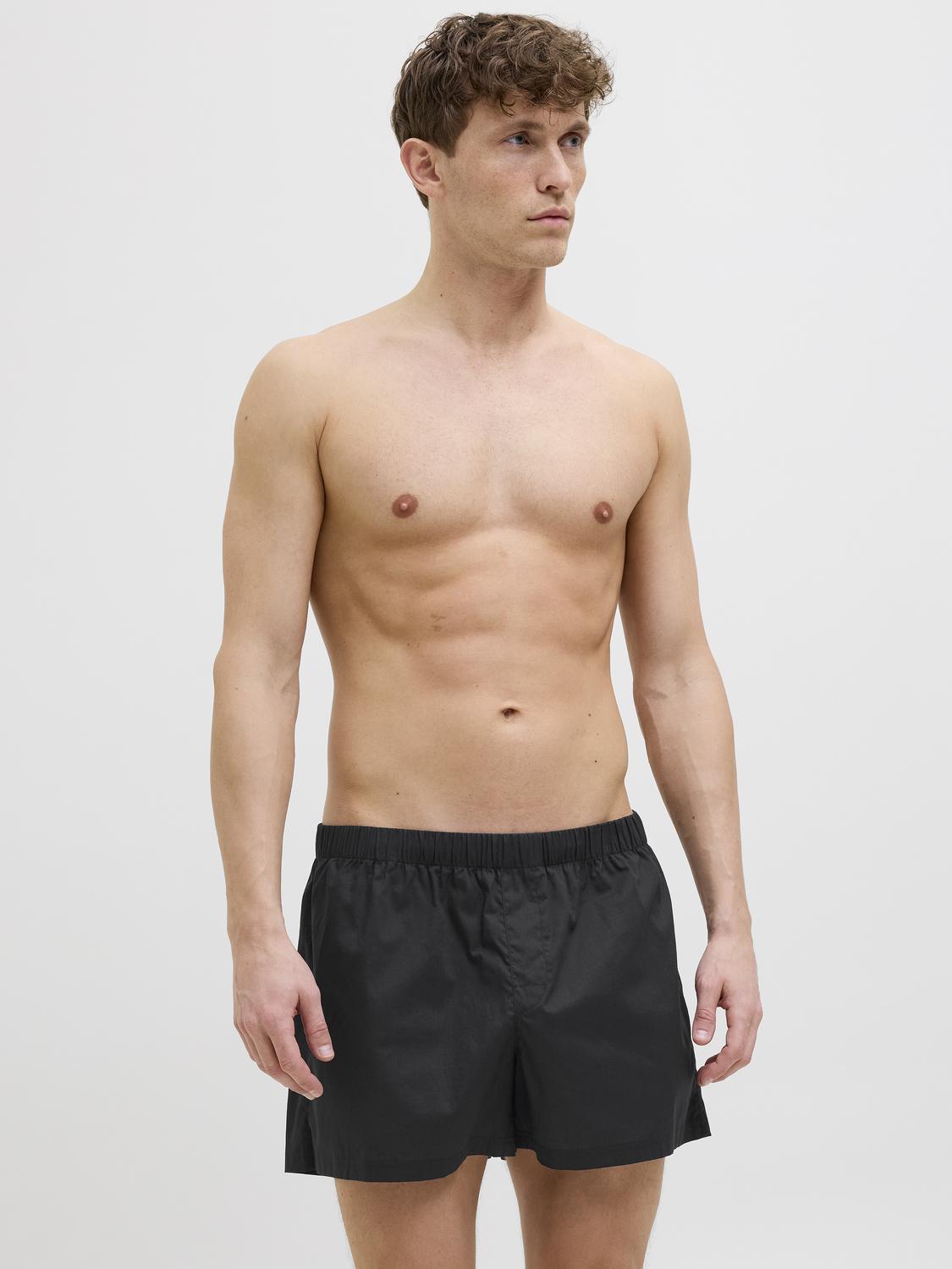 UNDERBUKSER - Jacmilano Woven Boxers 3 Pack Noos - - Hr Ravn