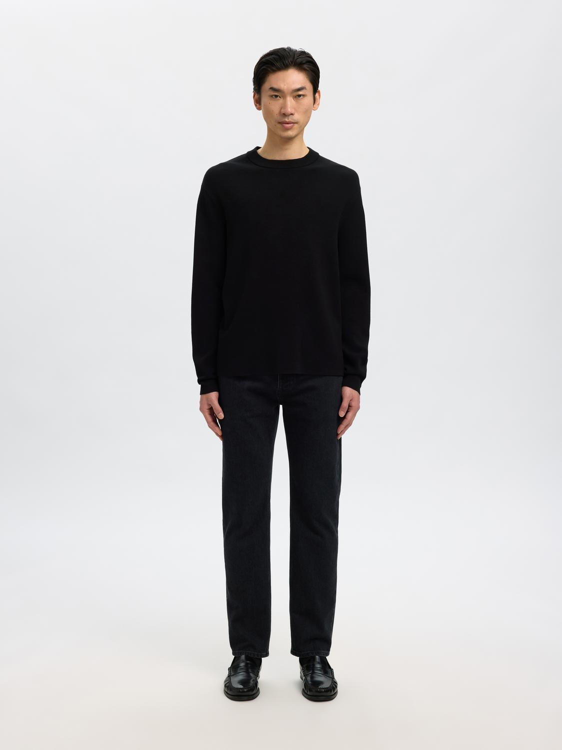 Pullovers - Slhteller Fn Relaxed Crew Neck Noos - - Hr Ravn