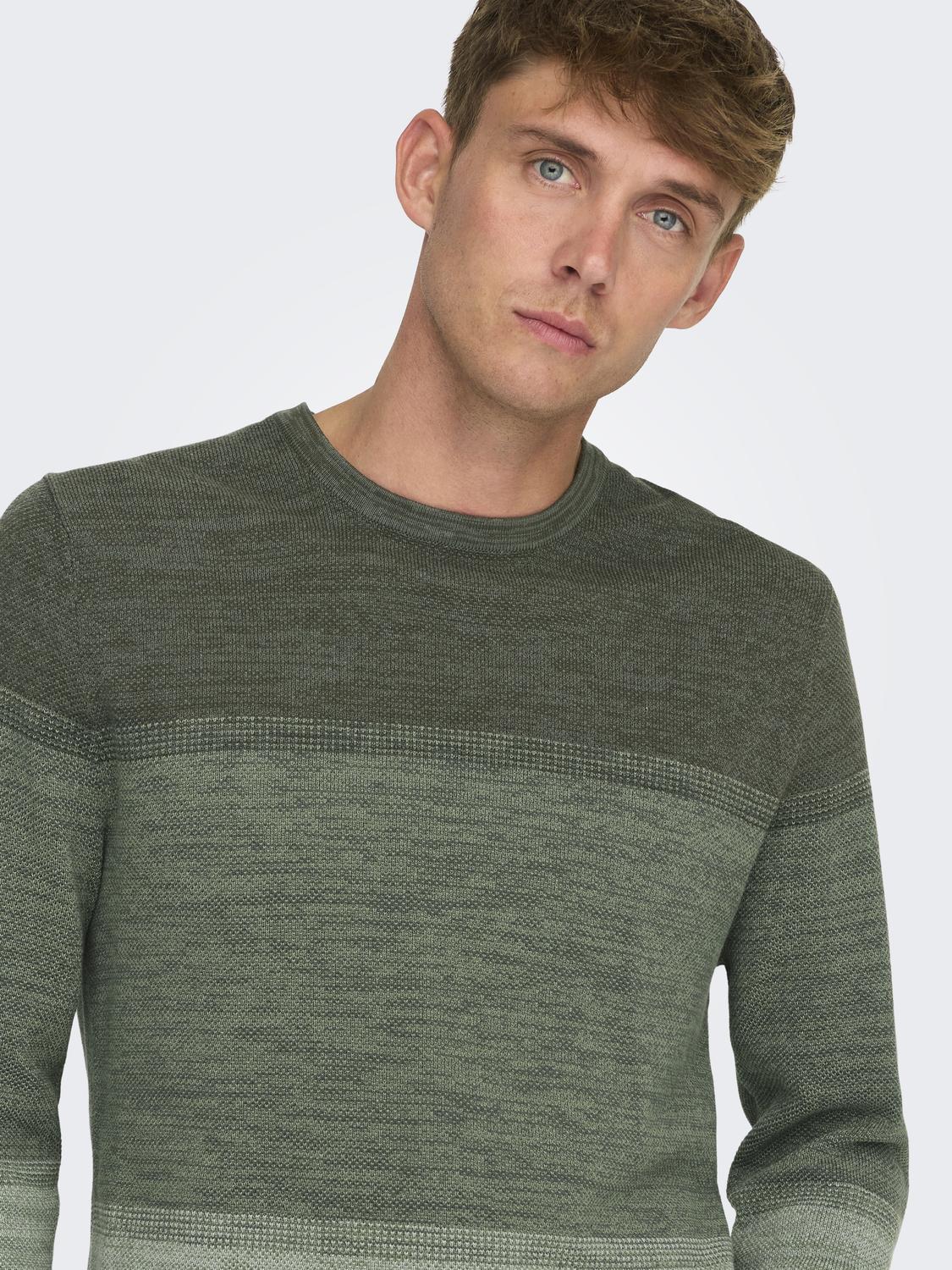 Onsfelix Reg 12 Crew Knit Noos