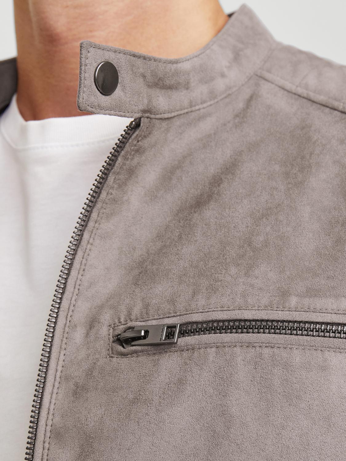 OVERTØJ - Jjedylan Biker Jacket Noos - - Hr Ravn