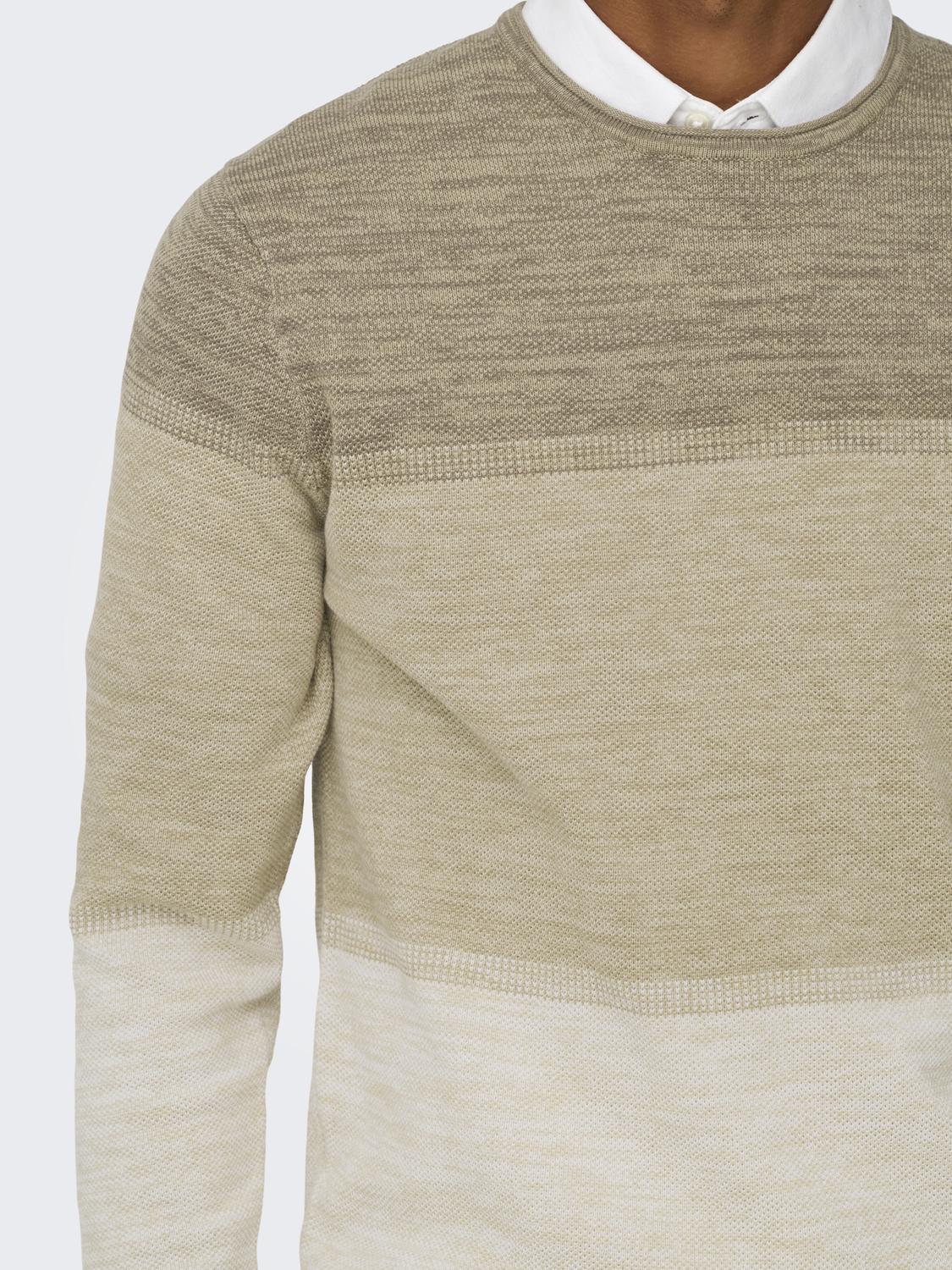 Onsfelix Reg 12 Crew Knit Noos