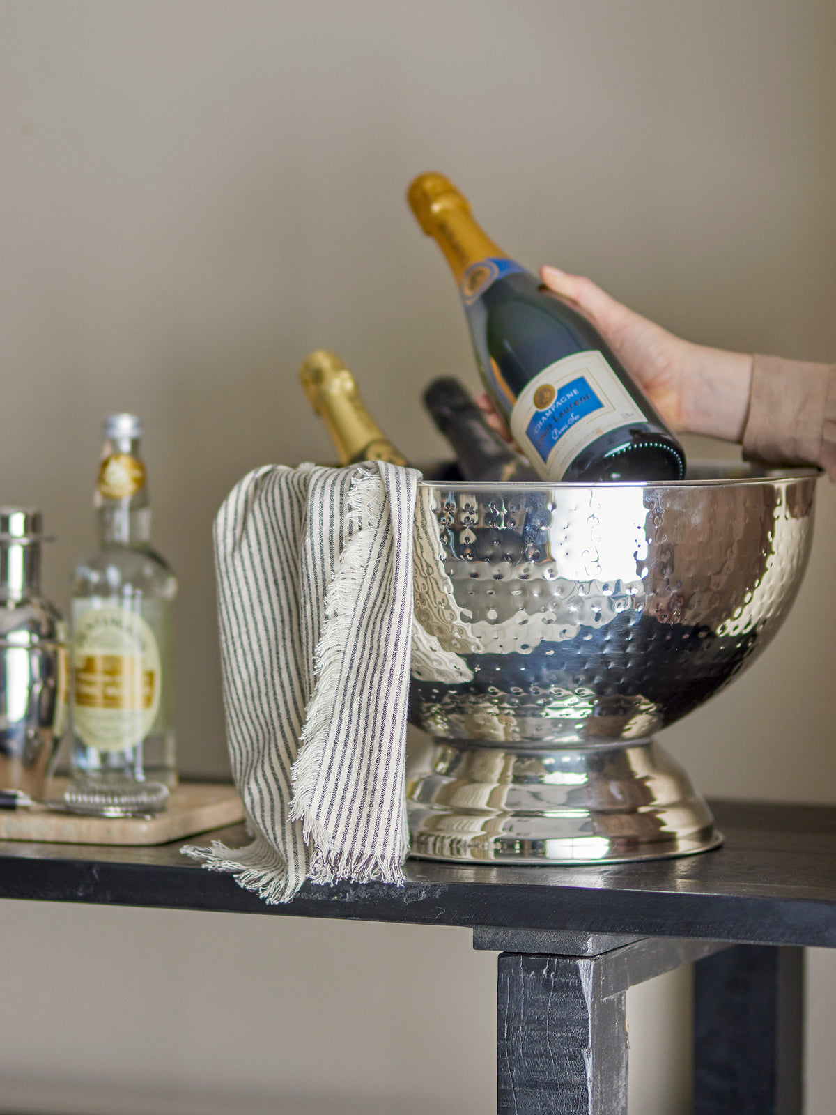 Kaluka Champagnekøler, Sølv, Rustfri Stål