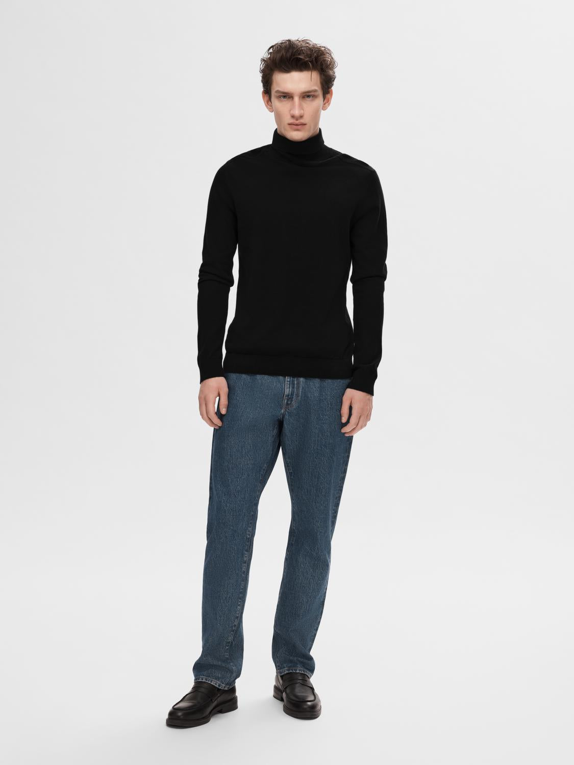 STRIK - Slhberg Roll Neck Noos - - Hr Ravn