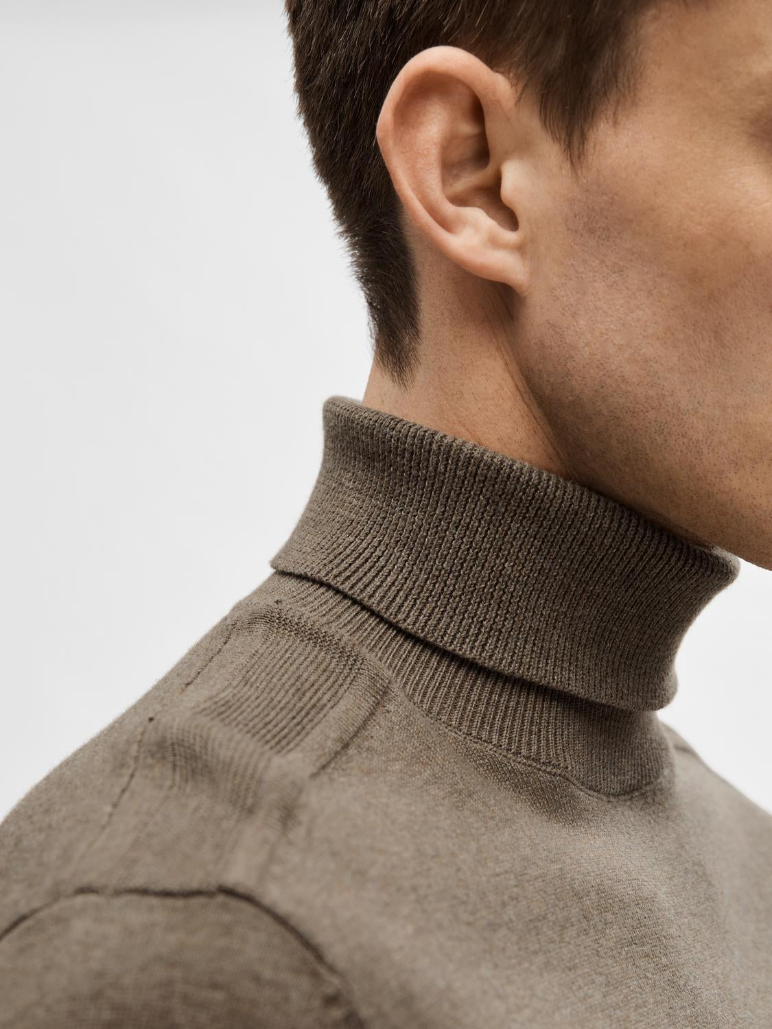STRIK - Slhberg Roll Neck Noos - - Hr Ravn