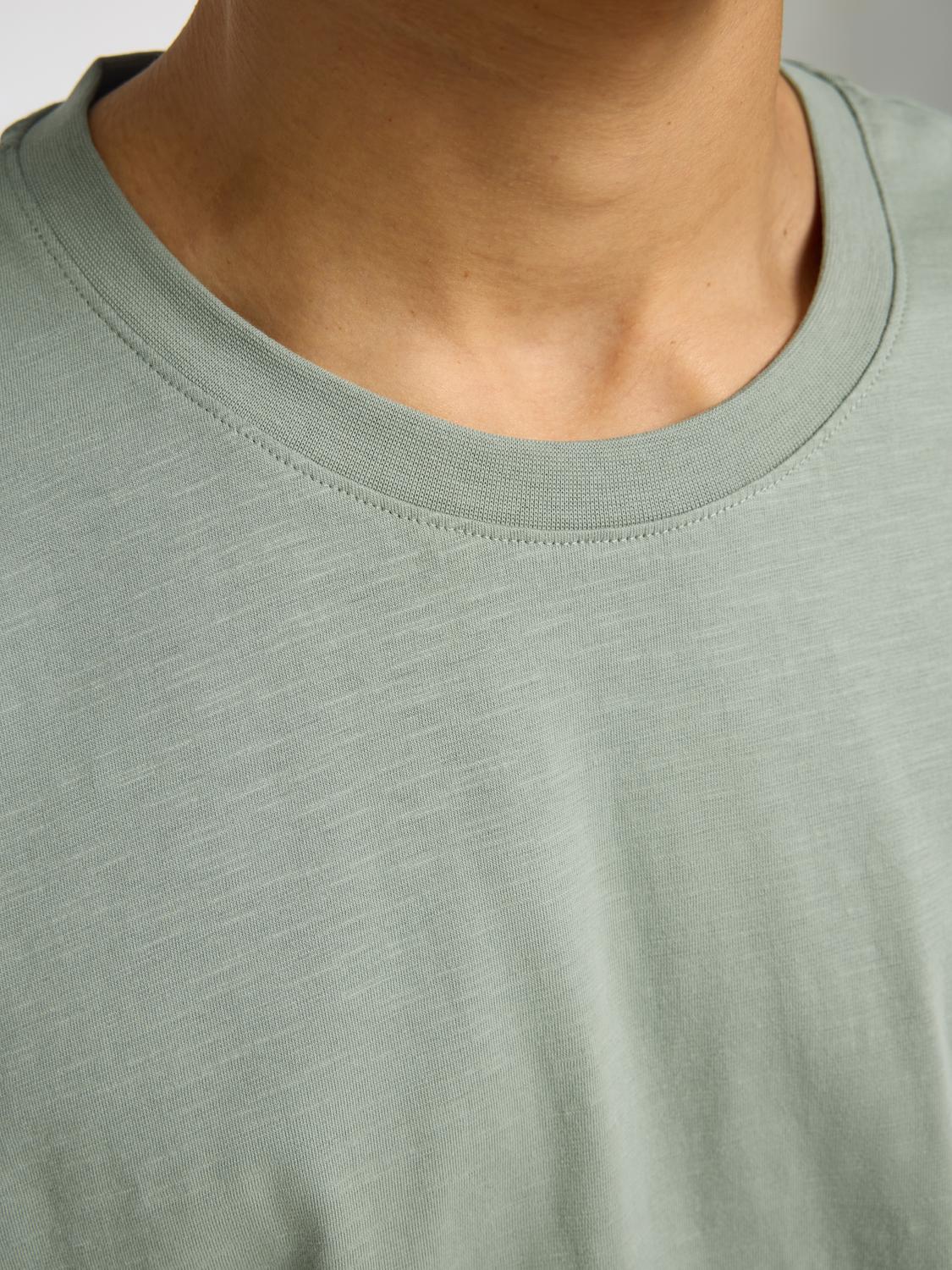 T-SHIRTS - Slhaspen Slub Ss O-Neck Tee Noos - - Hr Ravn