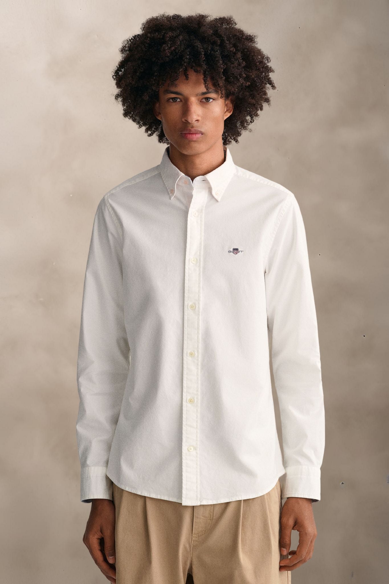 LANGE SKJORTER - Slim Oxford Shirt - - Hr Ravn