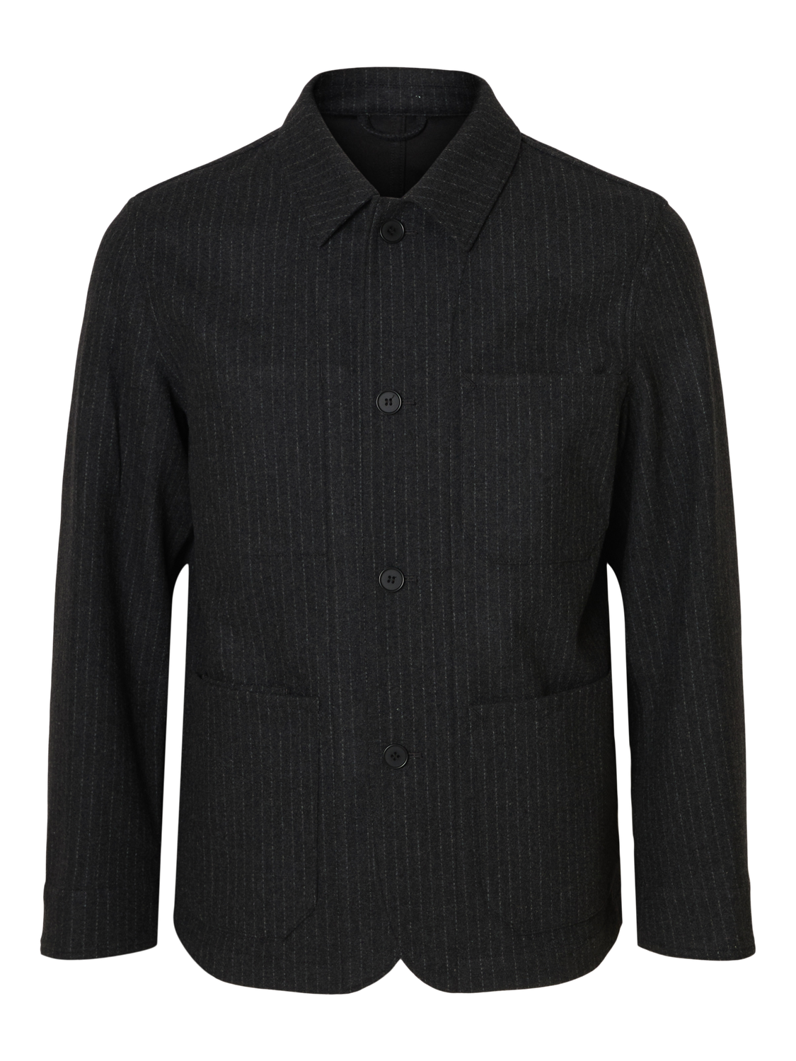 Blazers - Slh-Landon Wool Blend Hybrid Blazer Noos - - Hr Ravn