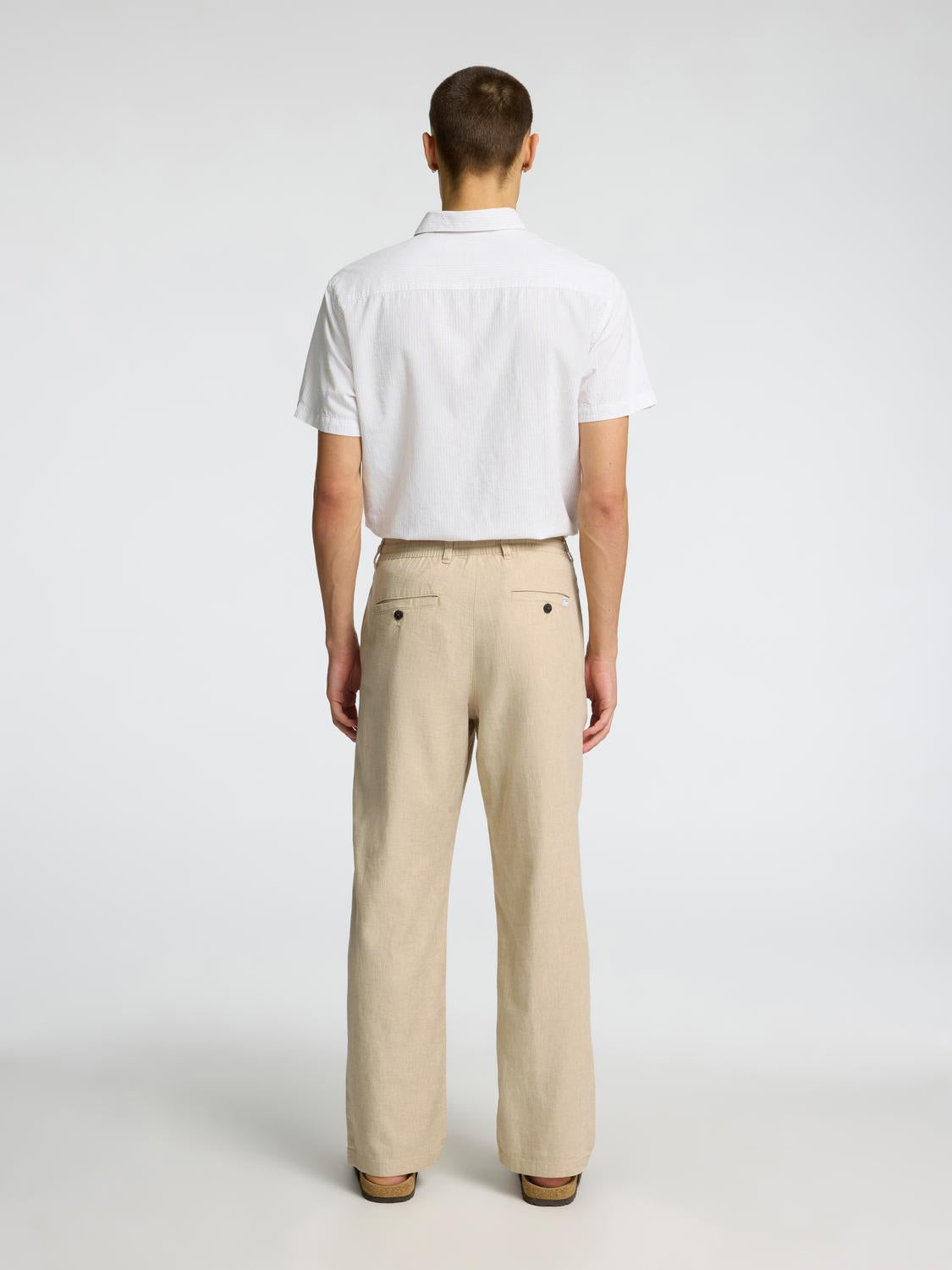 Slh220-Loose Brody Linen Bld Pant Noos