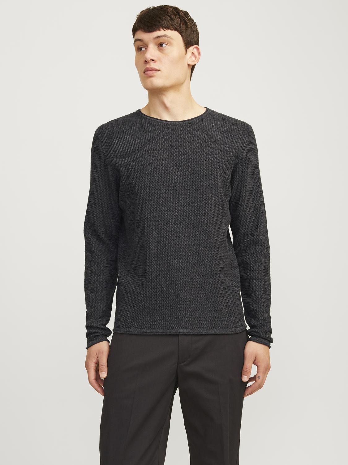STRIK - Jjecooper Knit Crew Neck Noos - - Hr Ravn