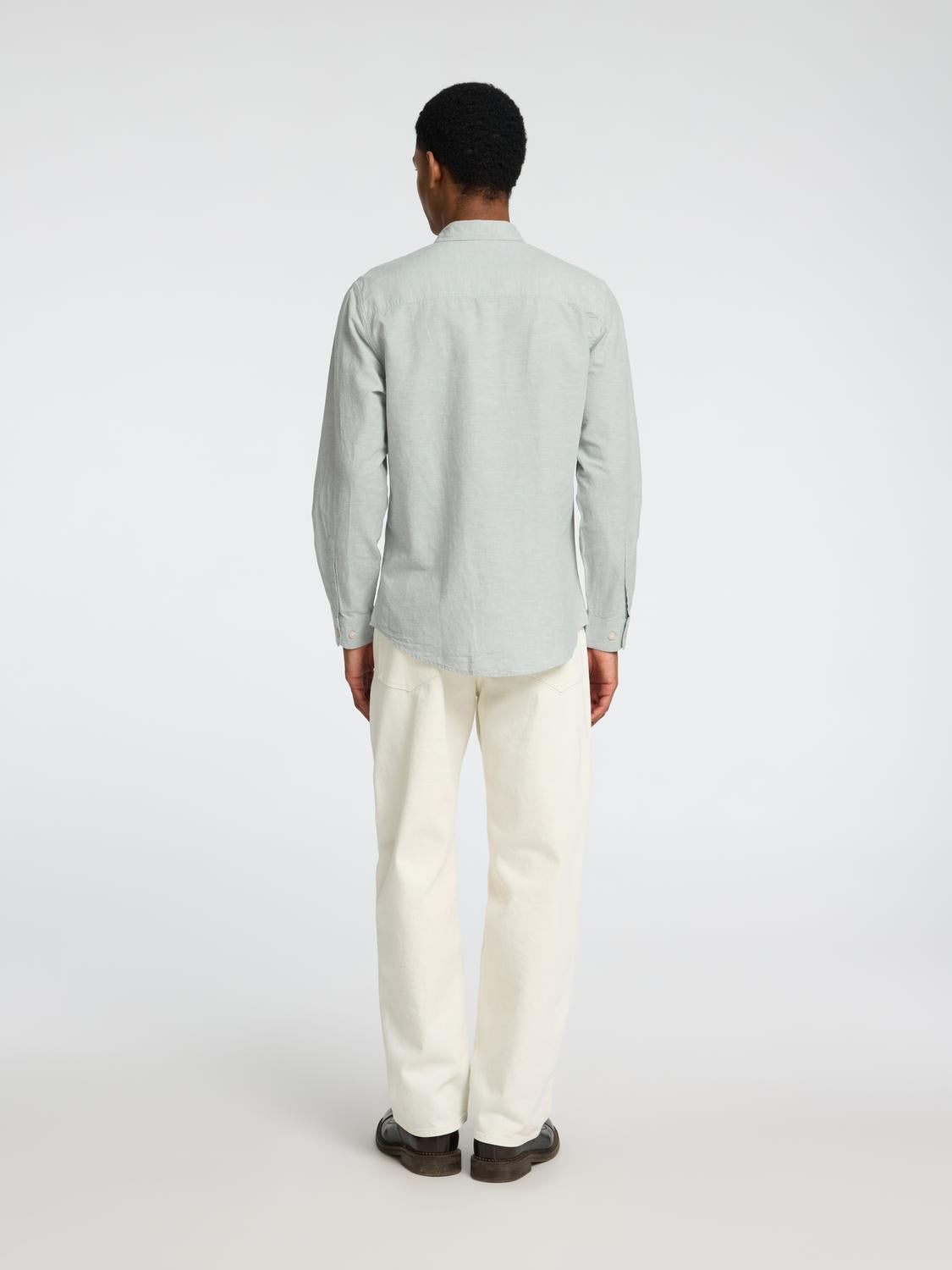 Slhslim-Sun Shirt Ls Noos