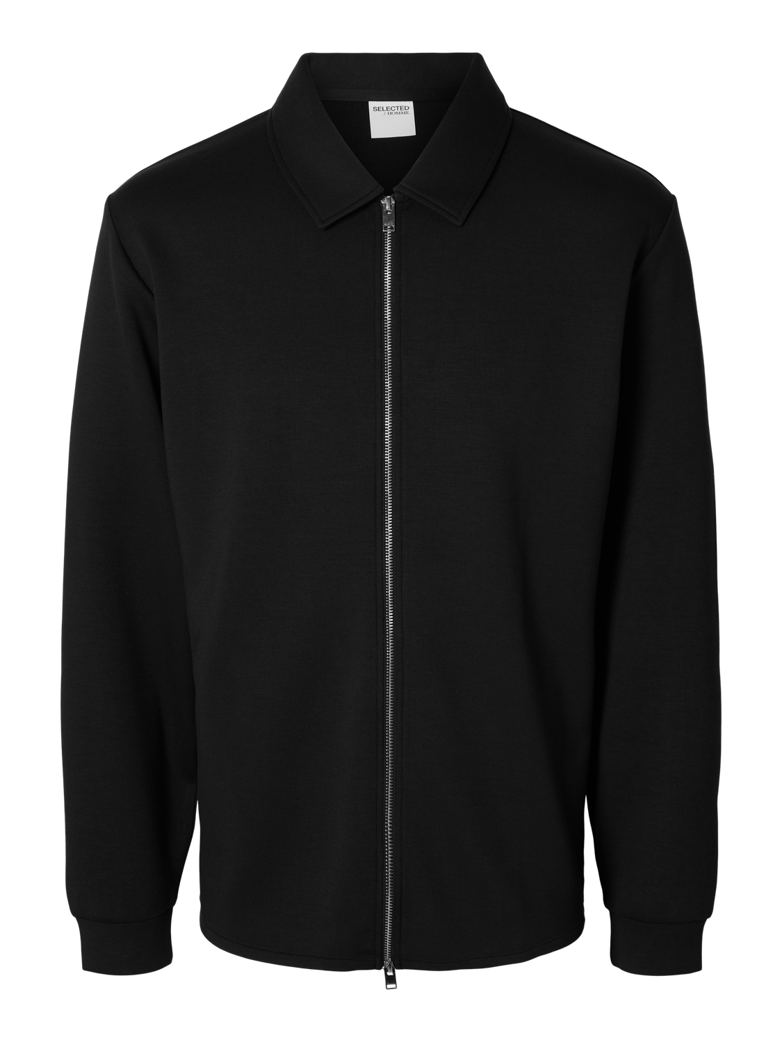CARDIGAN - Slhemanuel Soft Full Zip Sweat Noos - - Hr Ravn