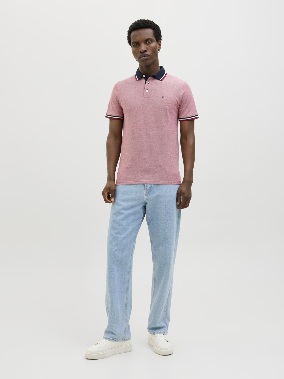 Polo Shirts - Jjepaulos Polo Ss 2Pk Mp Noos - - Hr Ravn