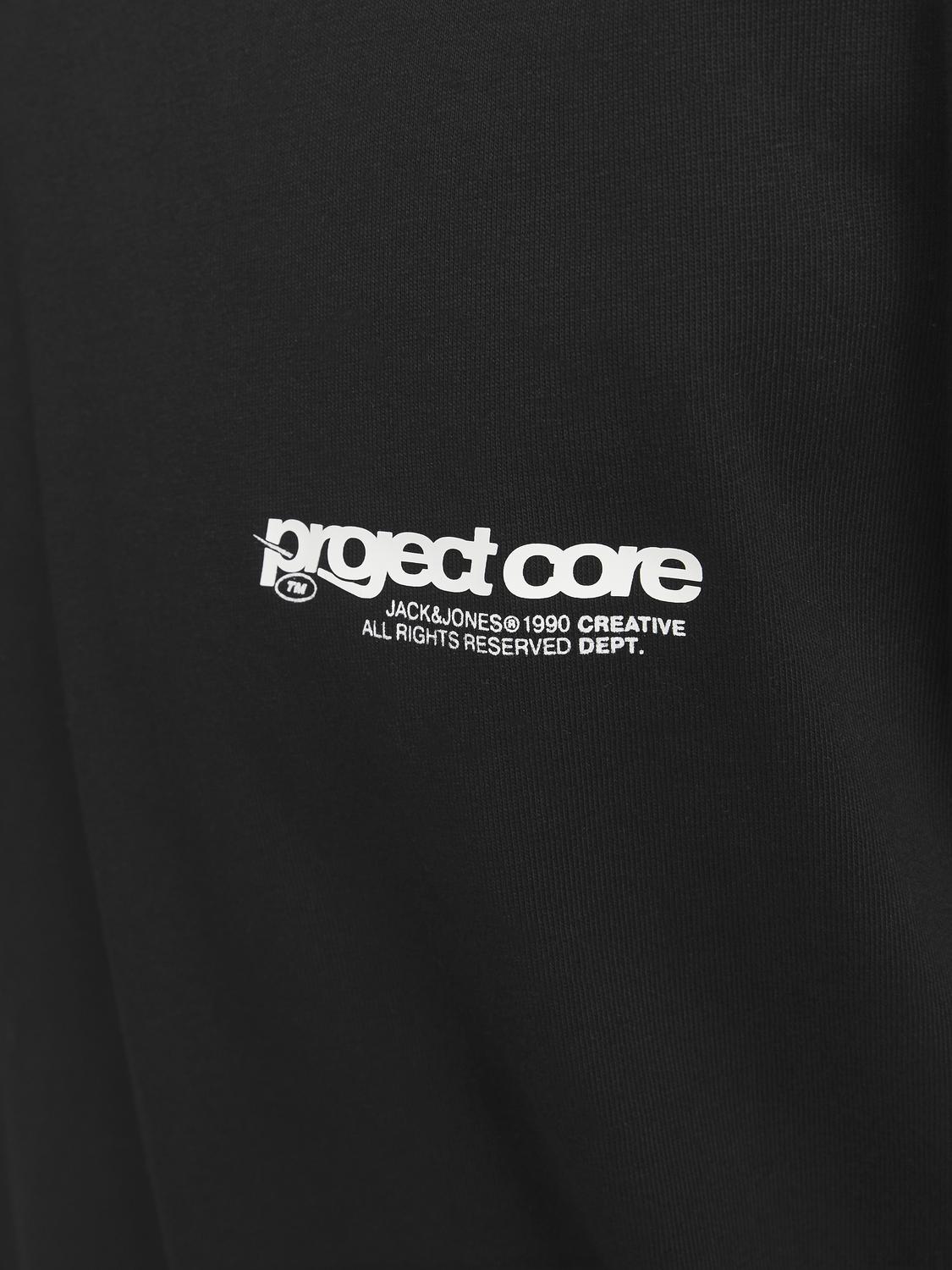 T-shirts - Jcounion Back Print Tee Ss Crew Noos - - Hr Ravn