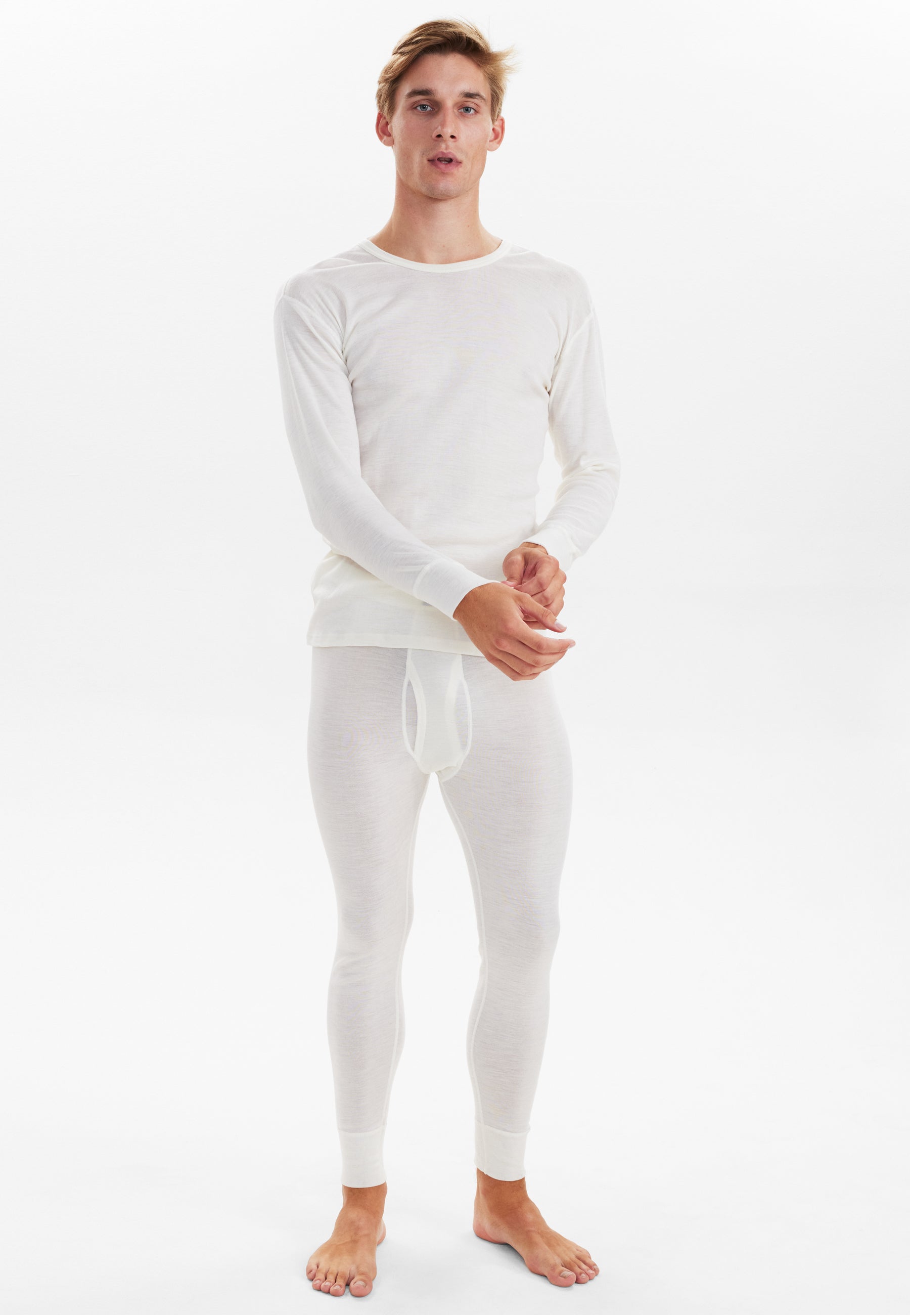 JBS t-shirt long sleeve wool