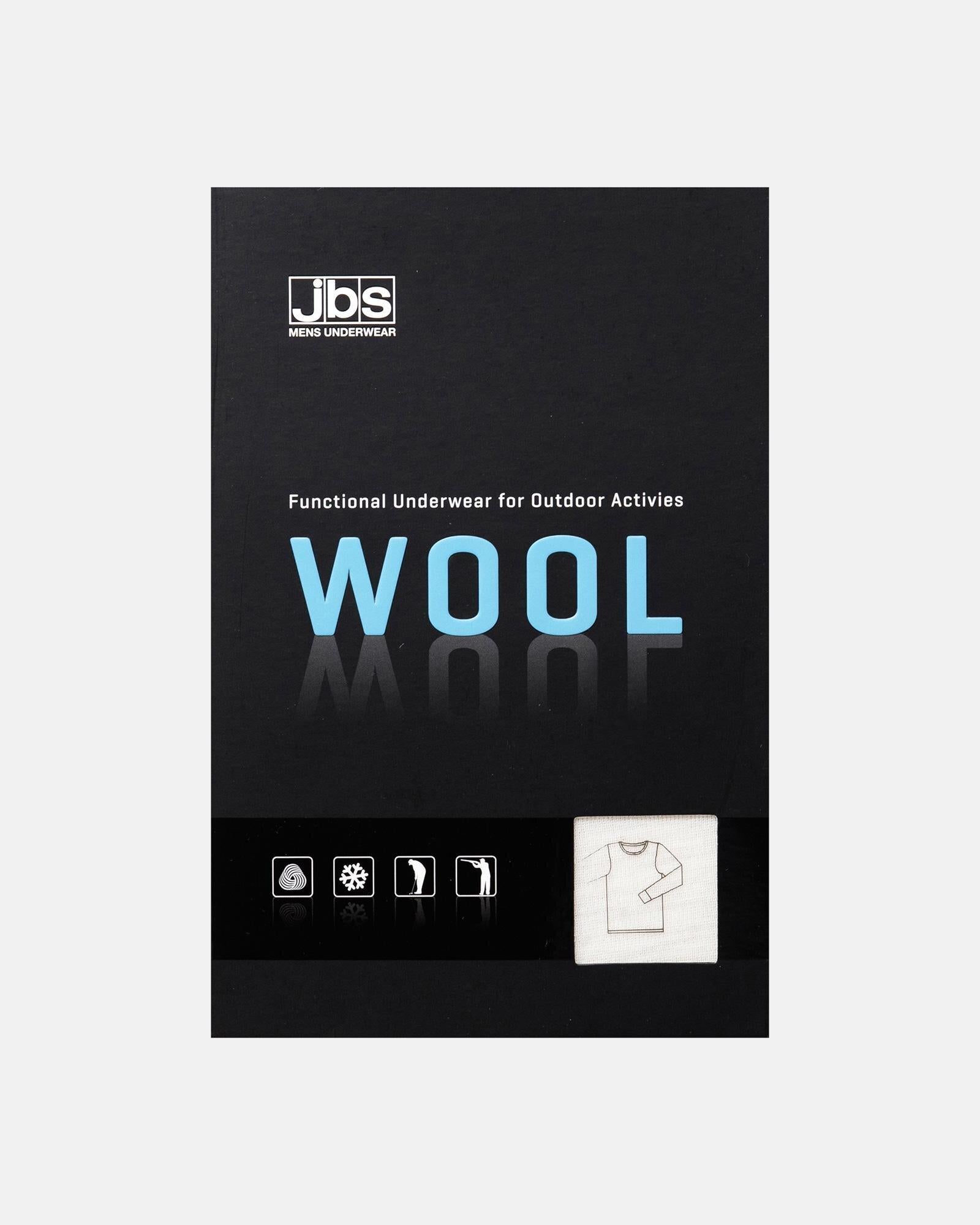 JBS t-shirt long sleeve wool