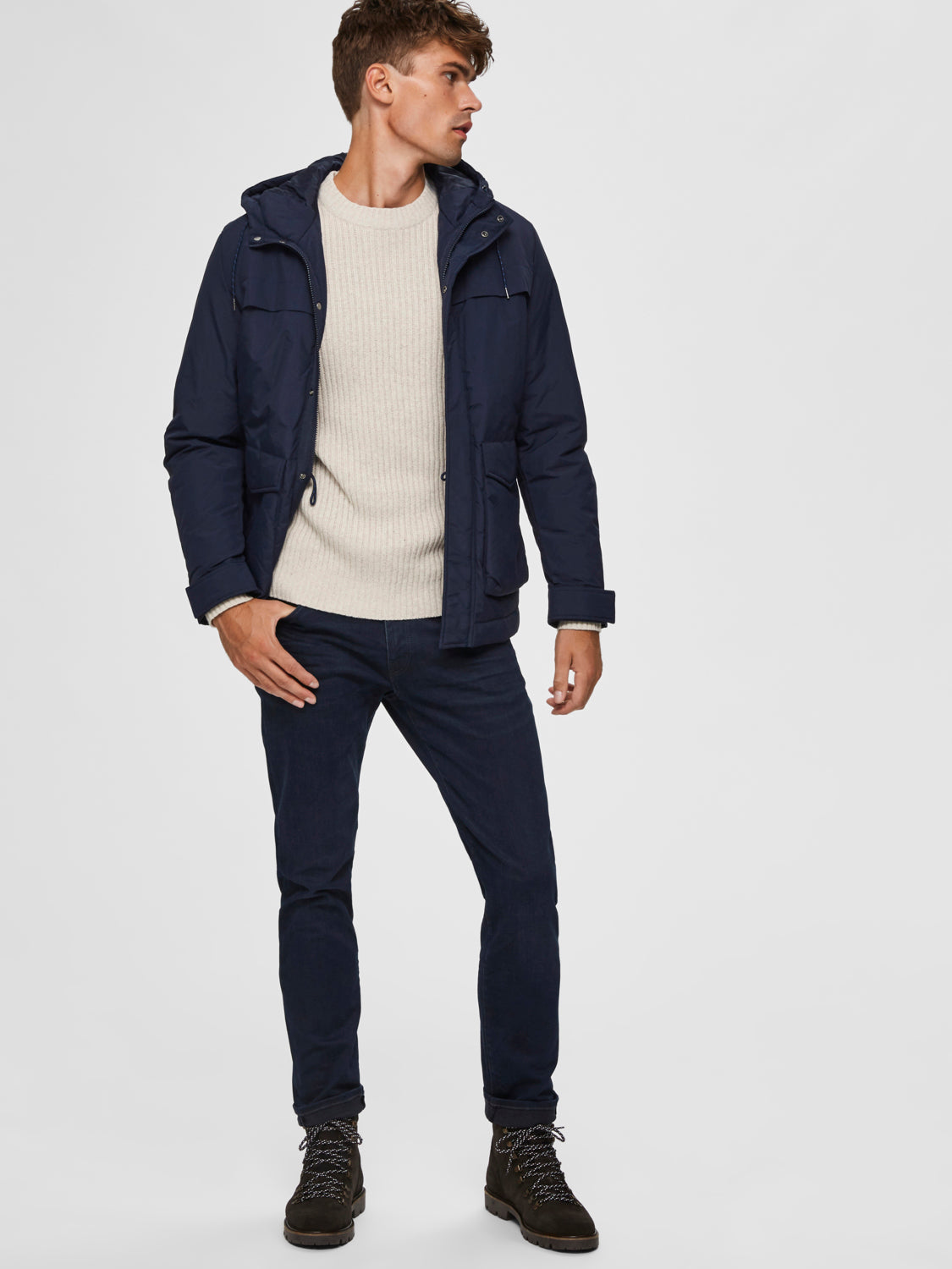 JEANS - Slh196-Straight Scott 6155 Bb Jns Noos -  - Hr Ravn