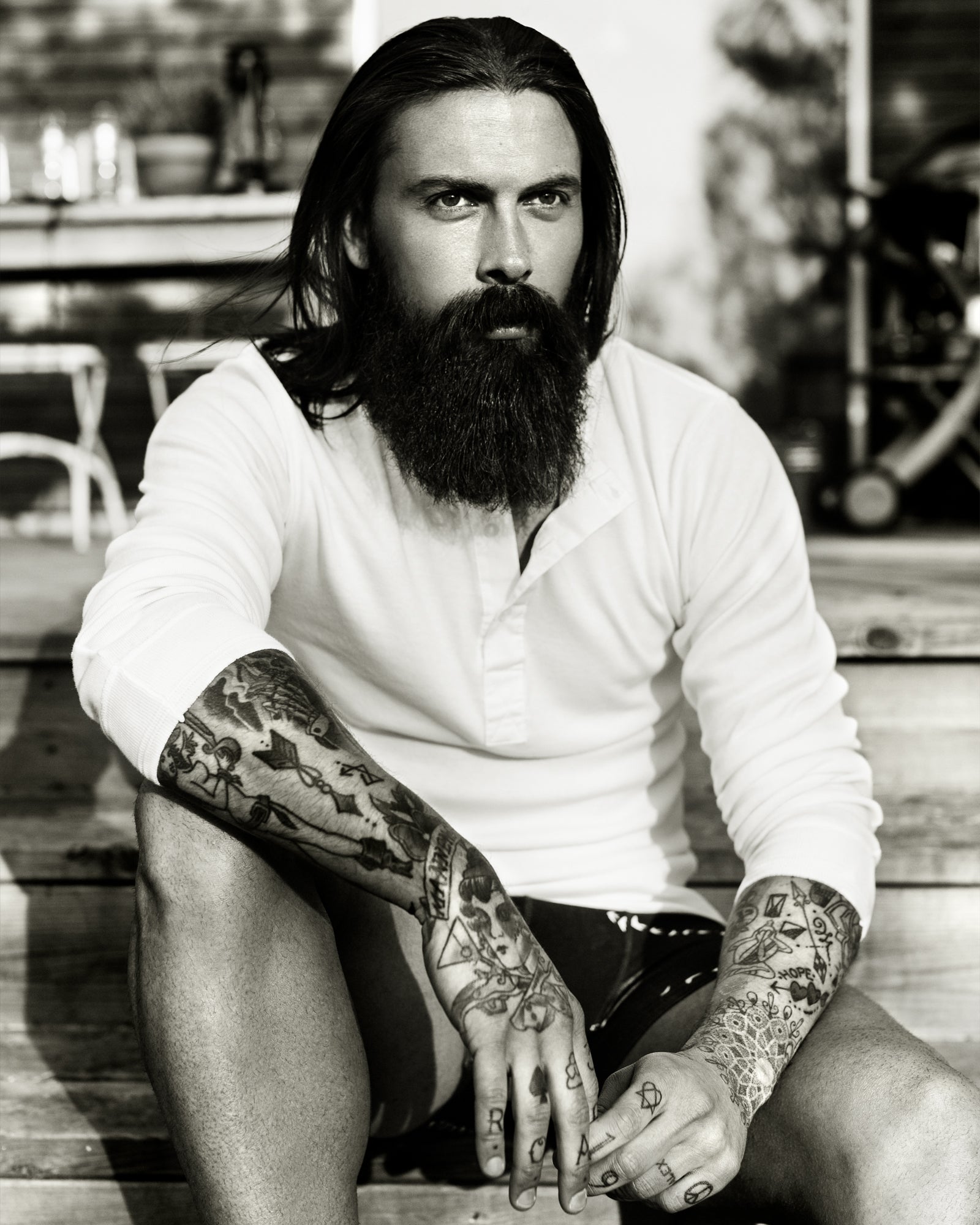 UNDERTØJ - ORIGINAL bedstefartrøje GOTS -  - Hr Ravn