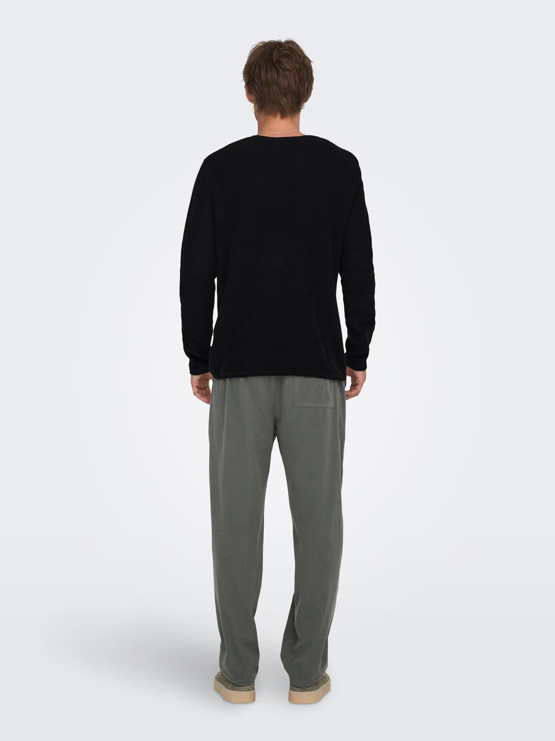 Onseric Reg 12 Struc Crew Knit Noos