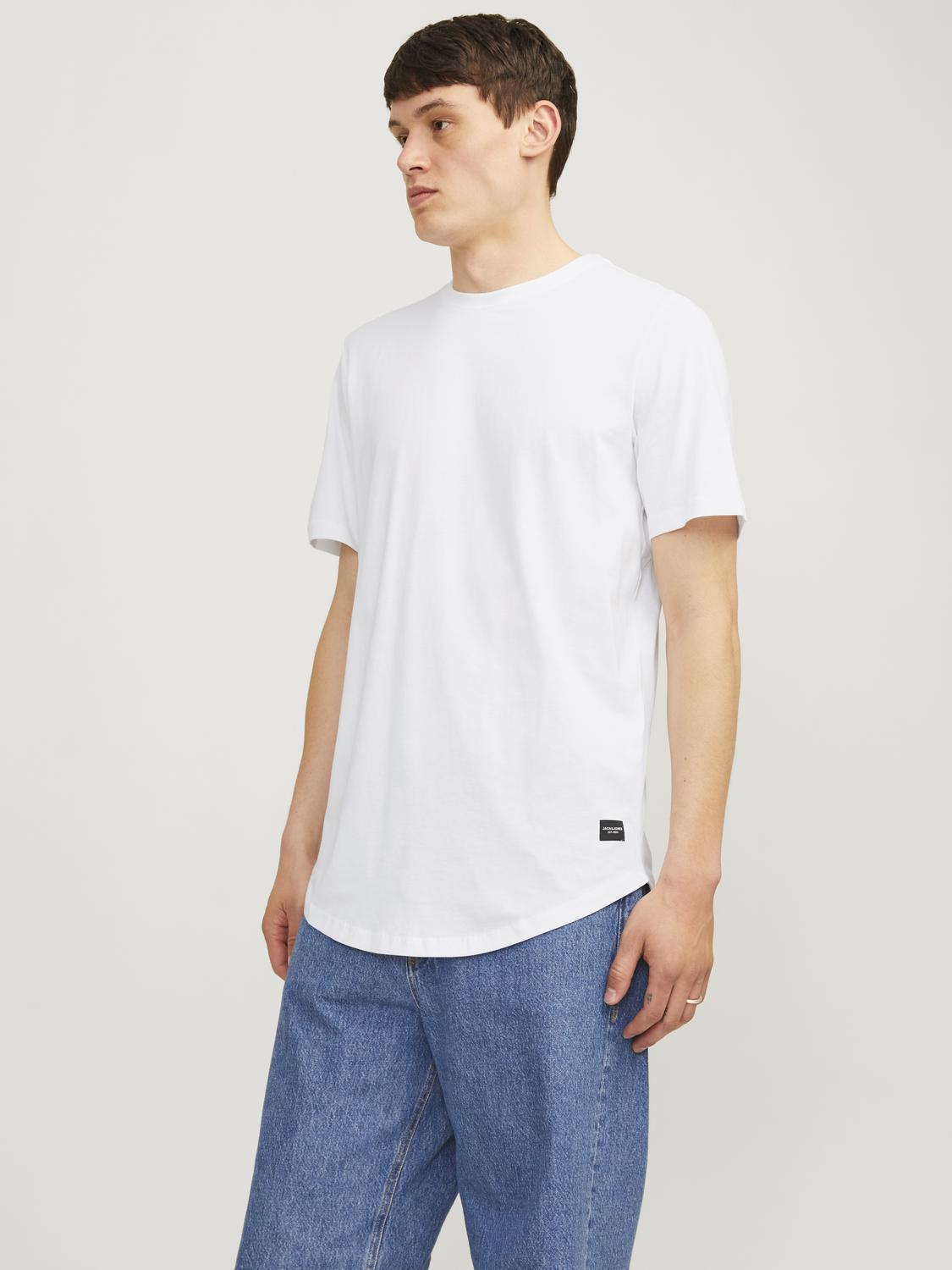 T-shirts - Jjenoa Tee Ss Crew Neck 3Pk Mp Noos -  - Hr Ravn