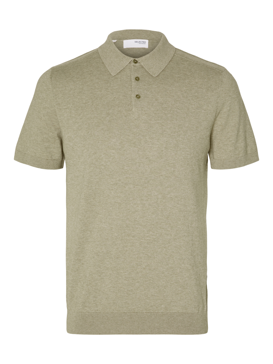 Slhberg Ss Knit Polo Noos
