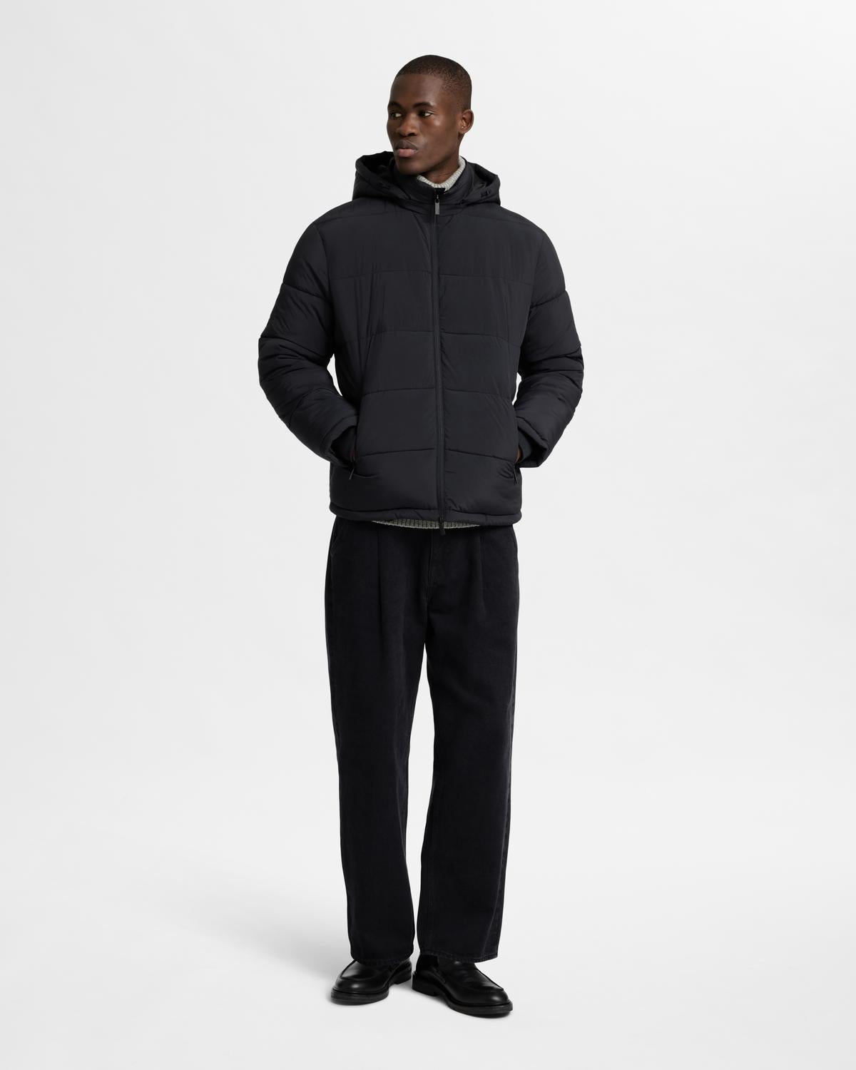 Jackets - Slhcooper Puffer  Jkt Noos -  - Hr Ravn