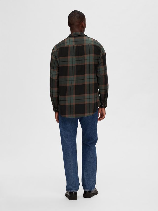 SLHRegowen Flannel LS - LANGE SKJORTER -  - Hr Ravn