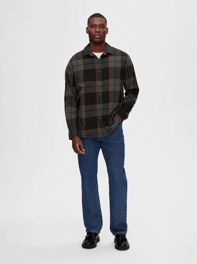 SLHRegowen Flannel LS - LANGE SKJORTER -  - Hr Ravn