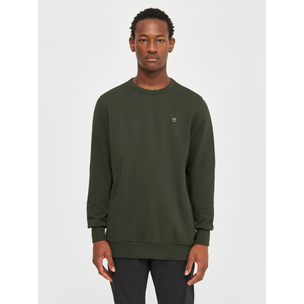 SWEATSHIRTS - Erik Basic Badge Sweatshirt -  - Hr Ravn