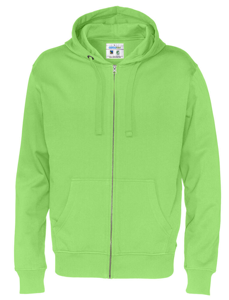 SWEATSHIRTS - Full Zip Hood herre -  - Hr Ravn