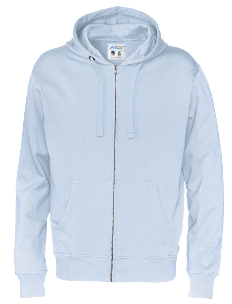 SWEATSHIRTS - Full Zip Hood herre -  - Hr Ravn