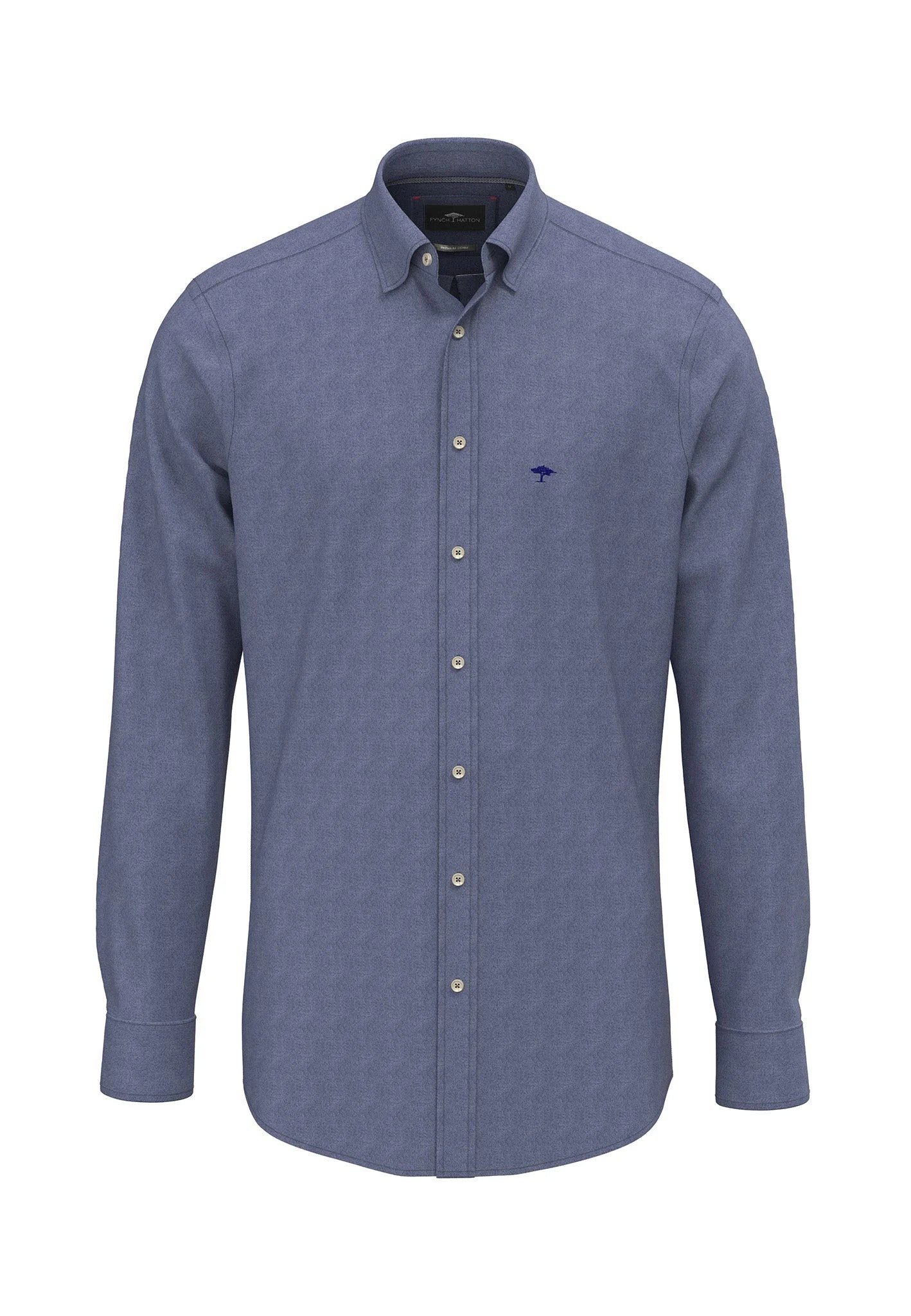 LANGE SKJORTER - Fynch Hatton Denim Shirt -  - Hr Ravn