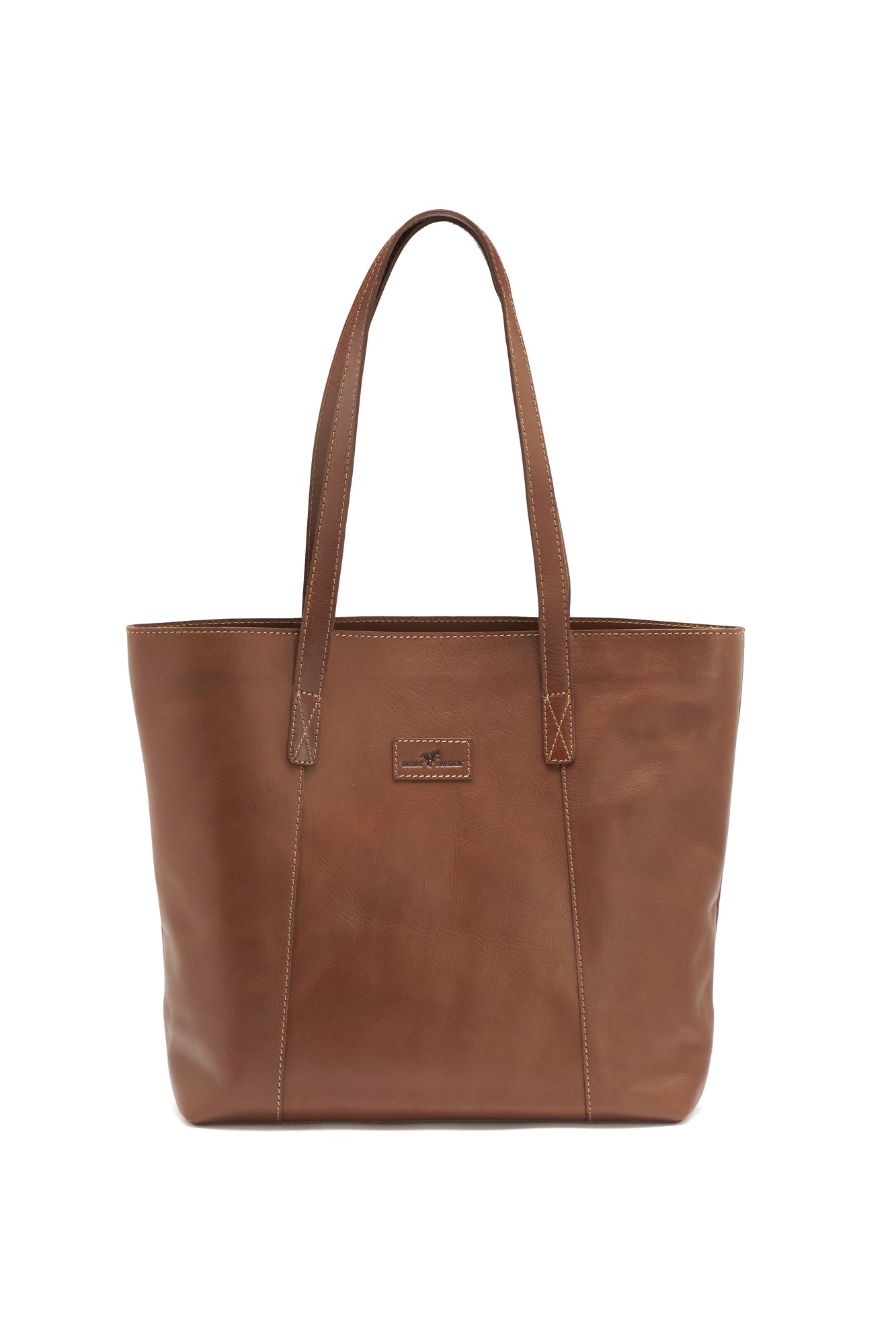 POSER & TASKER - Leather Line Tote Bag -  - Hr Ravn