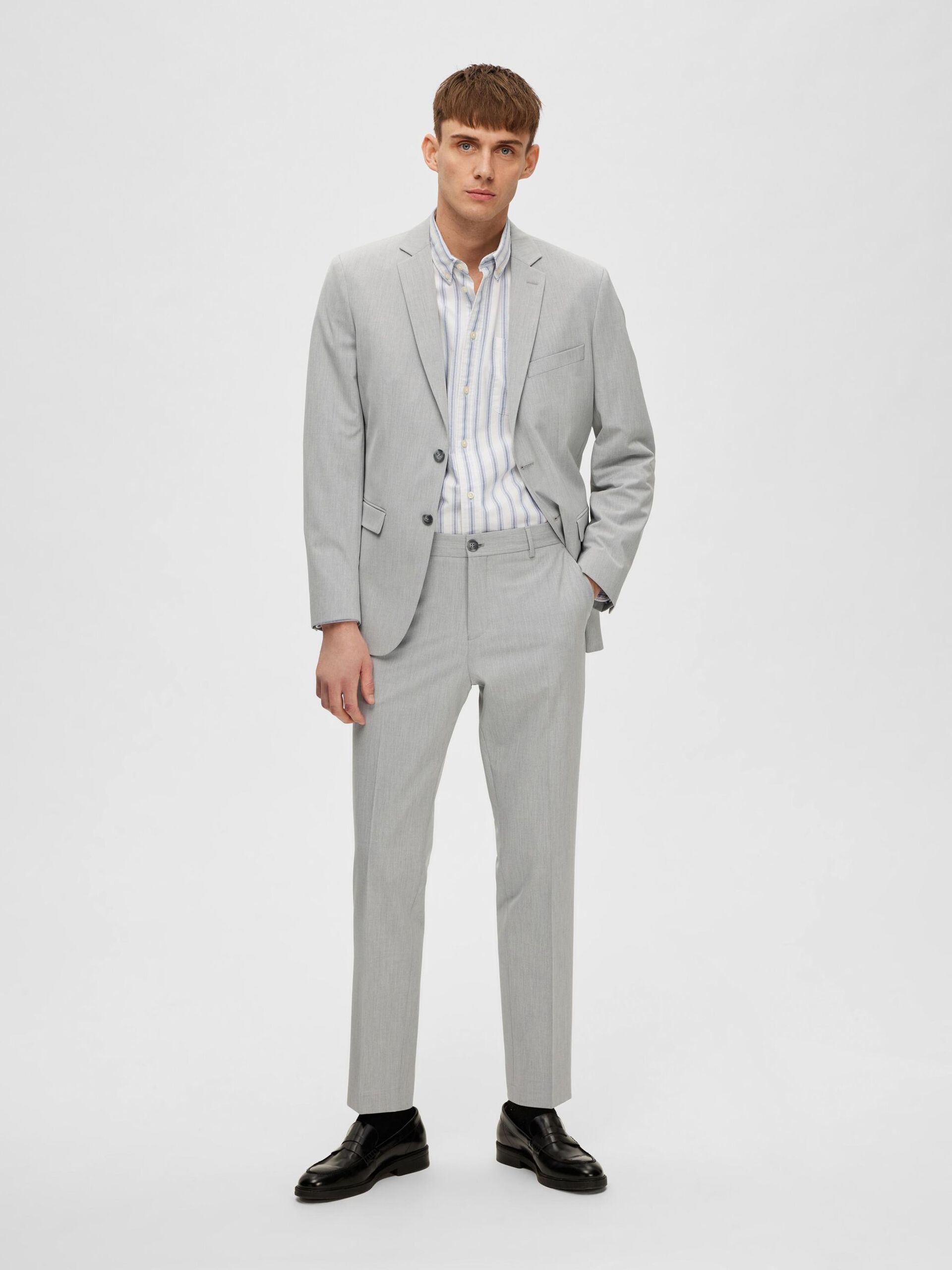 BLAZER - Slhslim-Liam Blz Flex Noos -  - Hr Ravn
