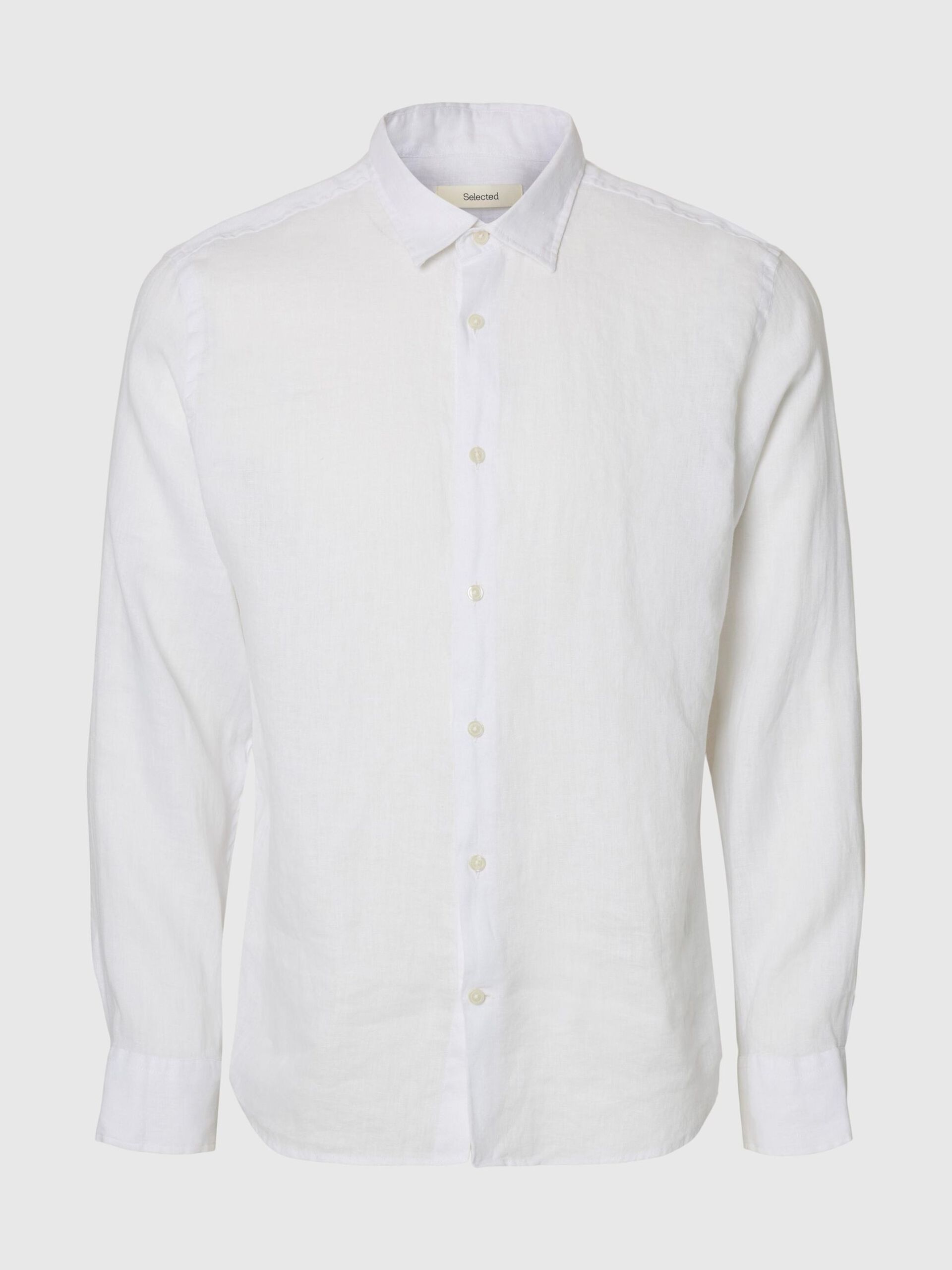 Slhregkylian-Linen Shirt Ls Classic Noos
