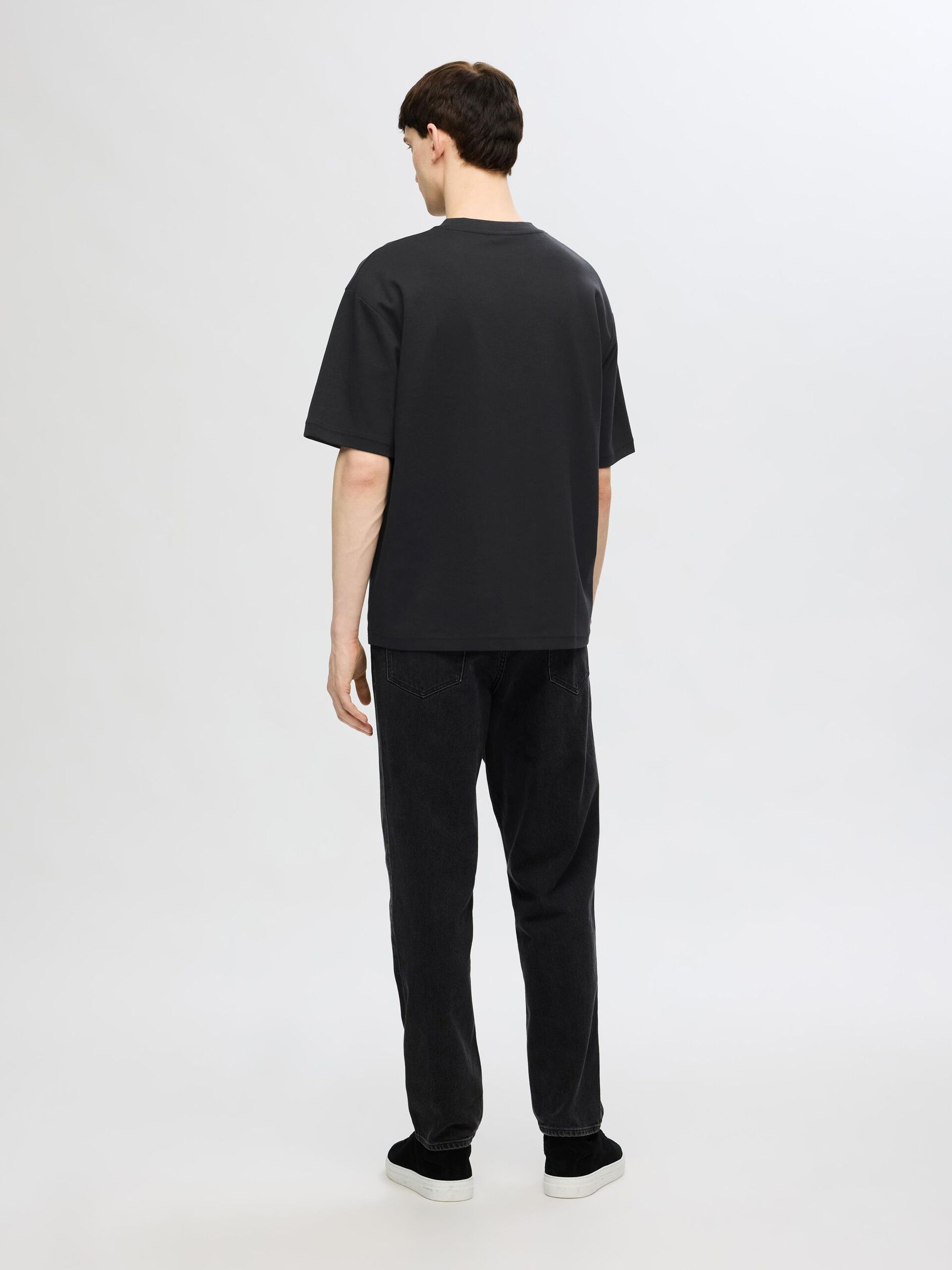 Slhlooseoscar Ss O-Neck Tee Noos