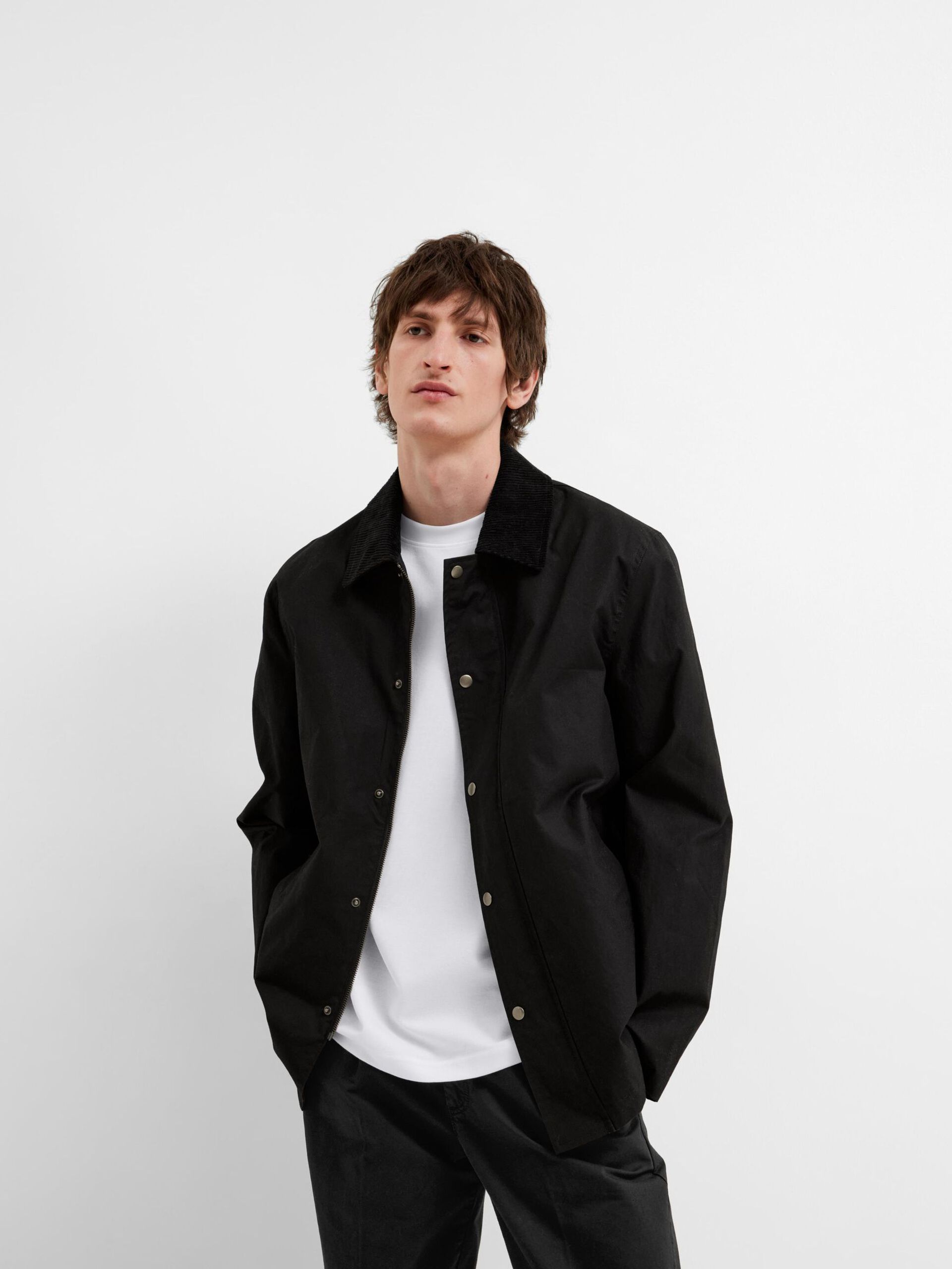 Slhlooseoscar Ss O-Neck Tee Noos