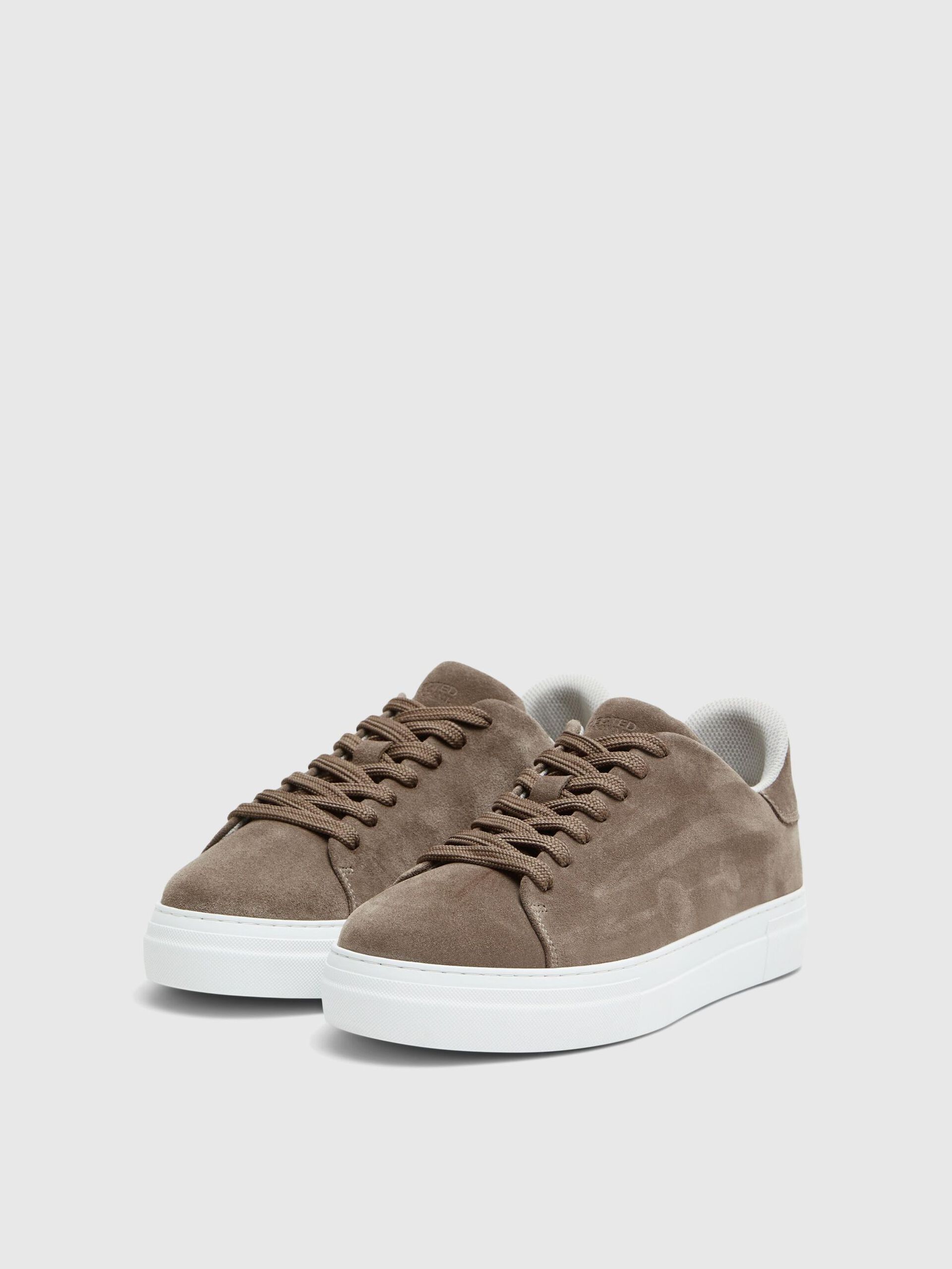 SLHDAVID CHUNKY SUEDE SNEAKER