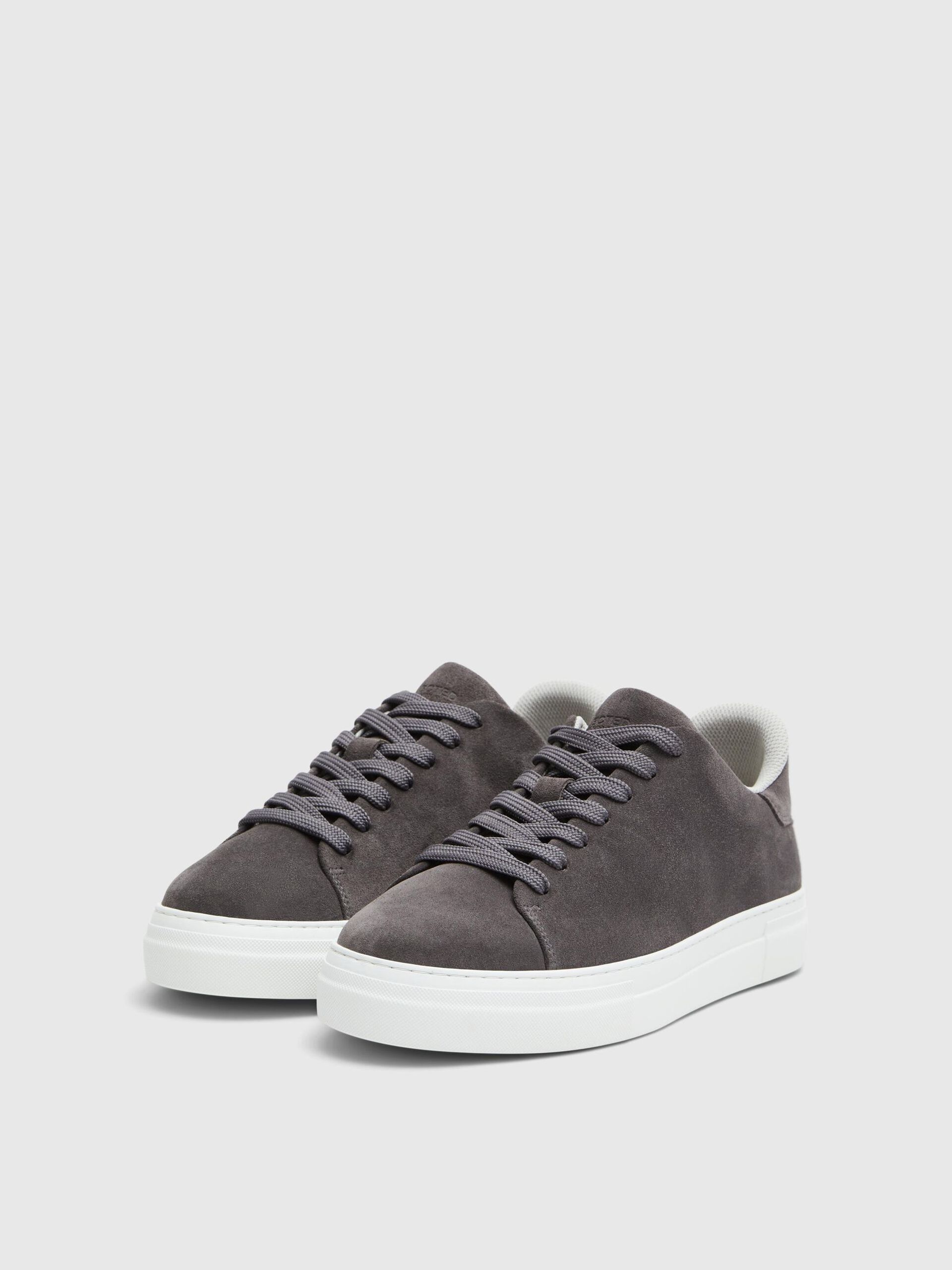 SLHDAVID CHUNKY SUEDE SNEAKER