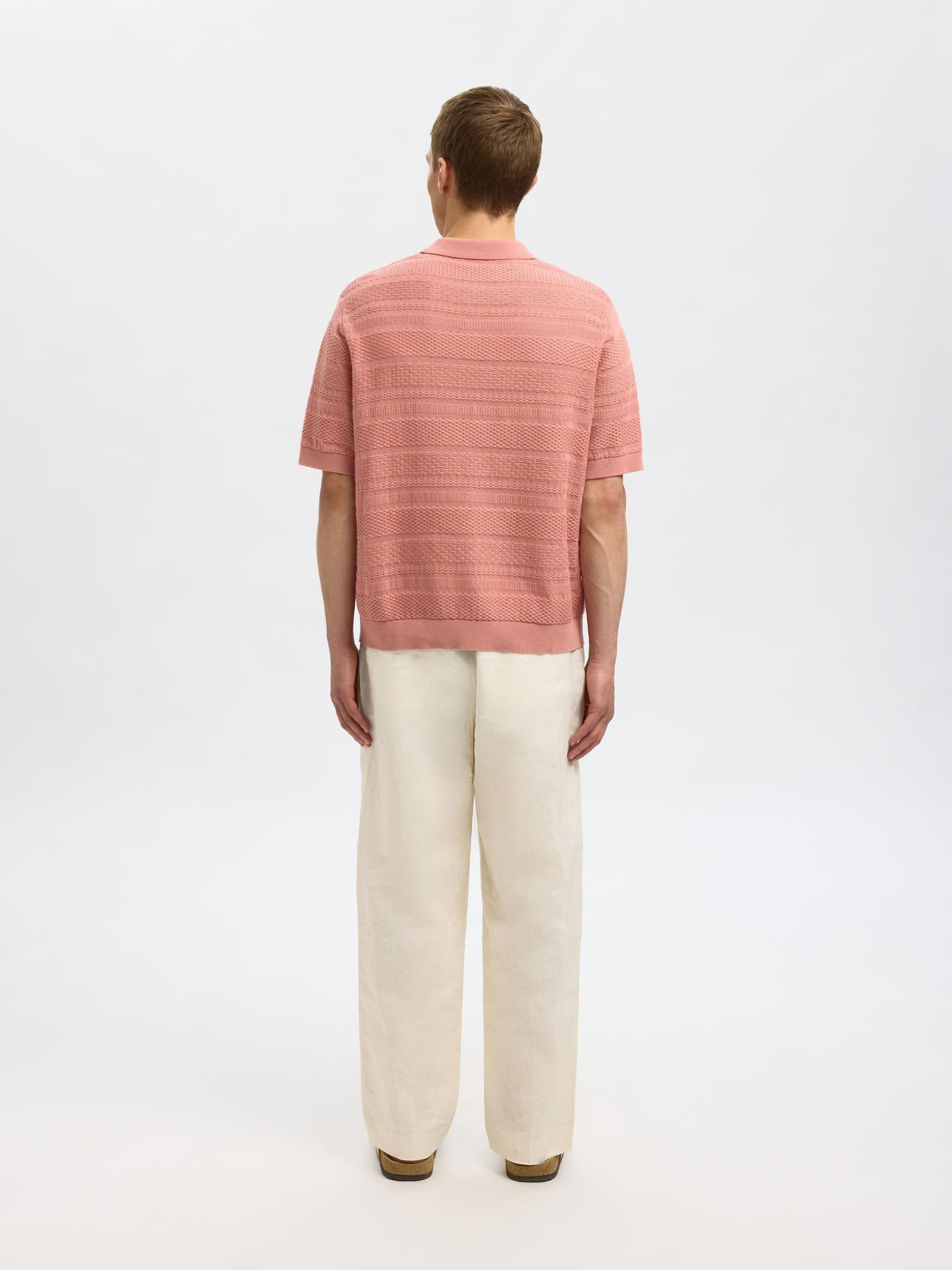 Slhfoam SS Knit Relaxed Structure Polo