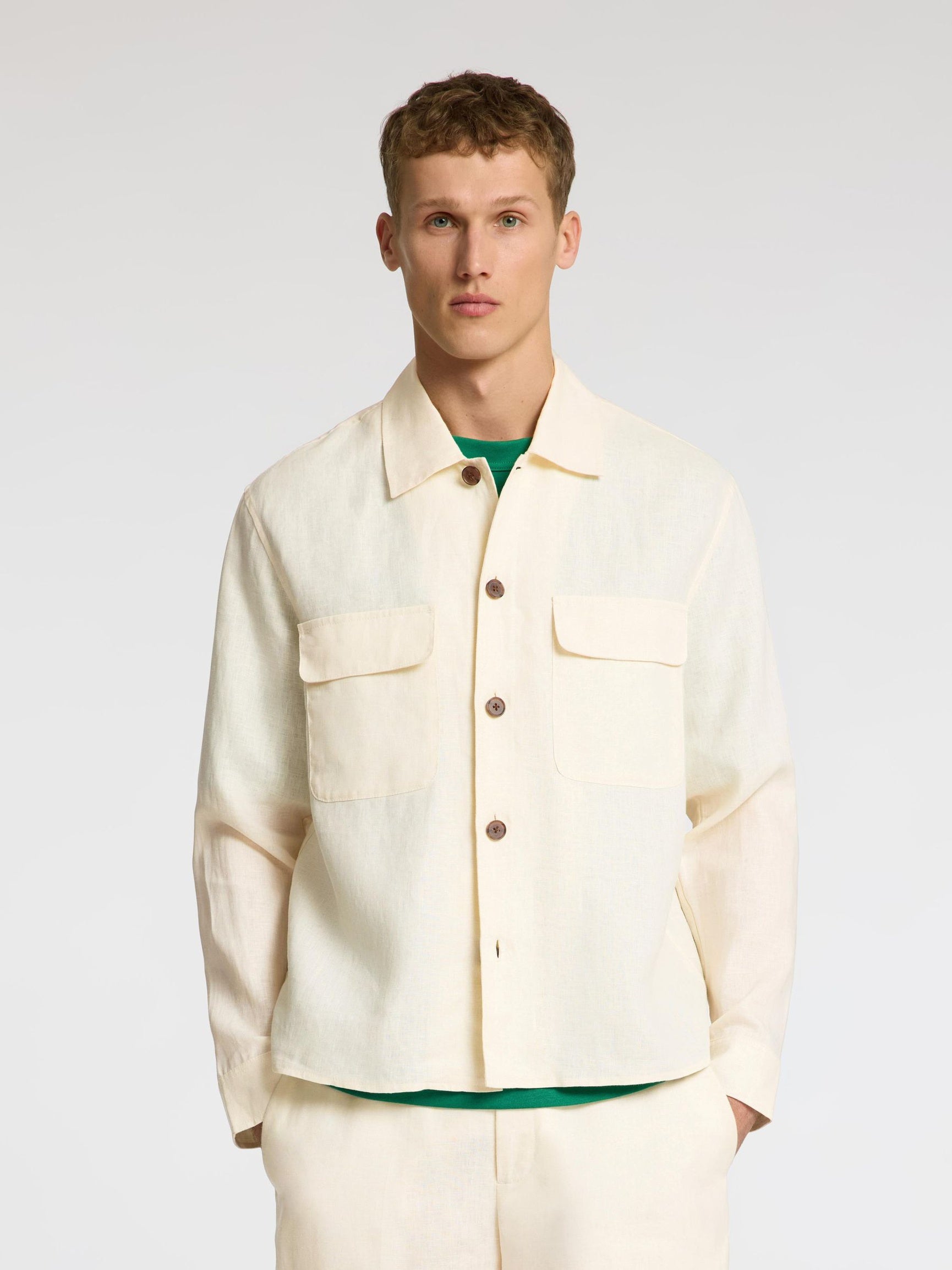 Slhrelaxed-Wyatt Linen Overshirt