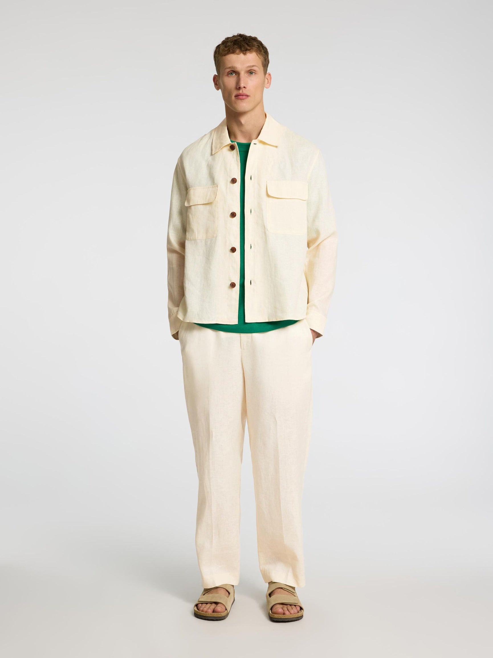 Slhrelaxed-Wyatt Linen Overshirt