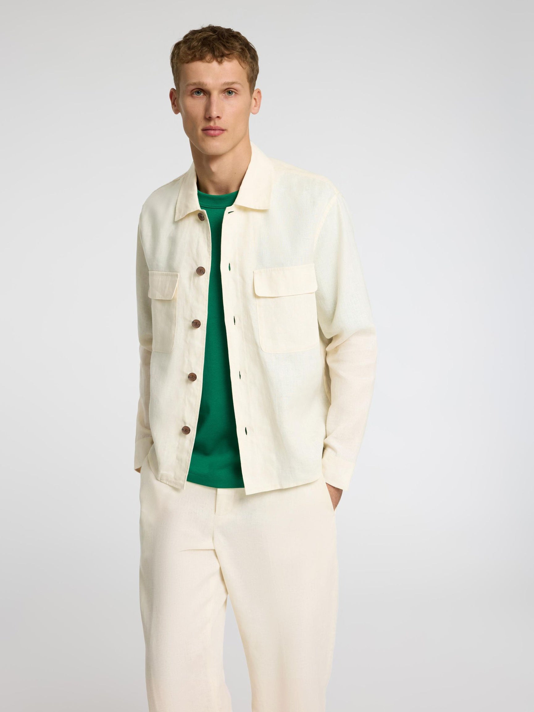 Slhrelaxed-Wyatt Linen Overshirt